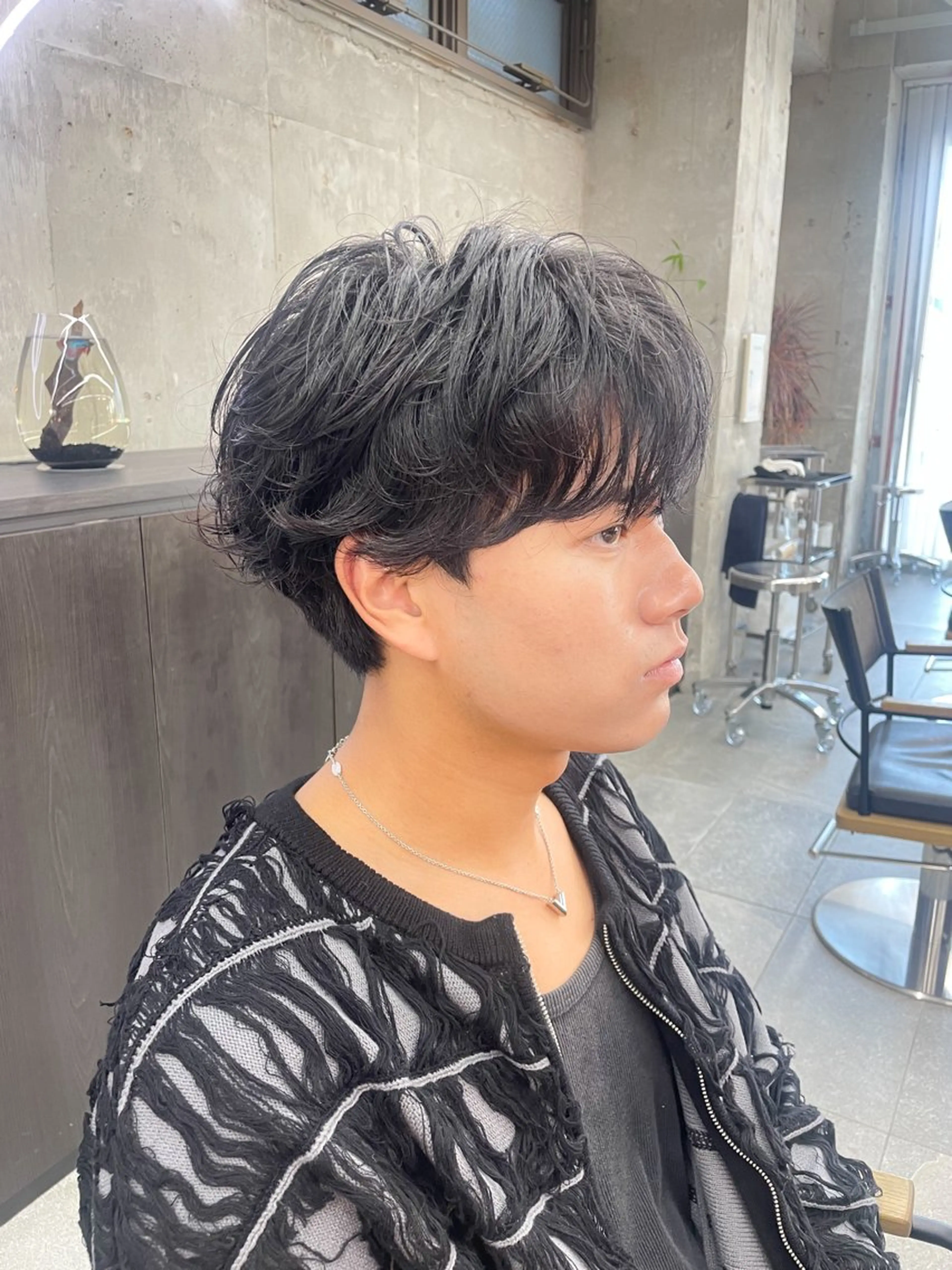 パーマ メンズ メンズパーマ メンズ特化/ 山口大輝のヘアスタイル