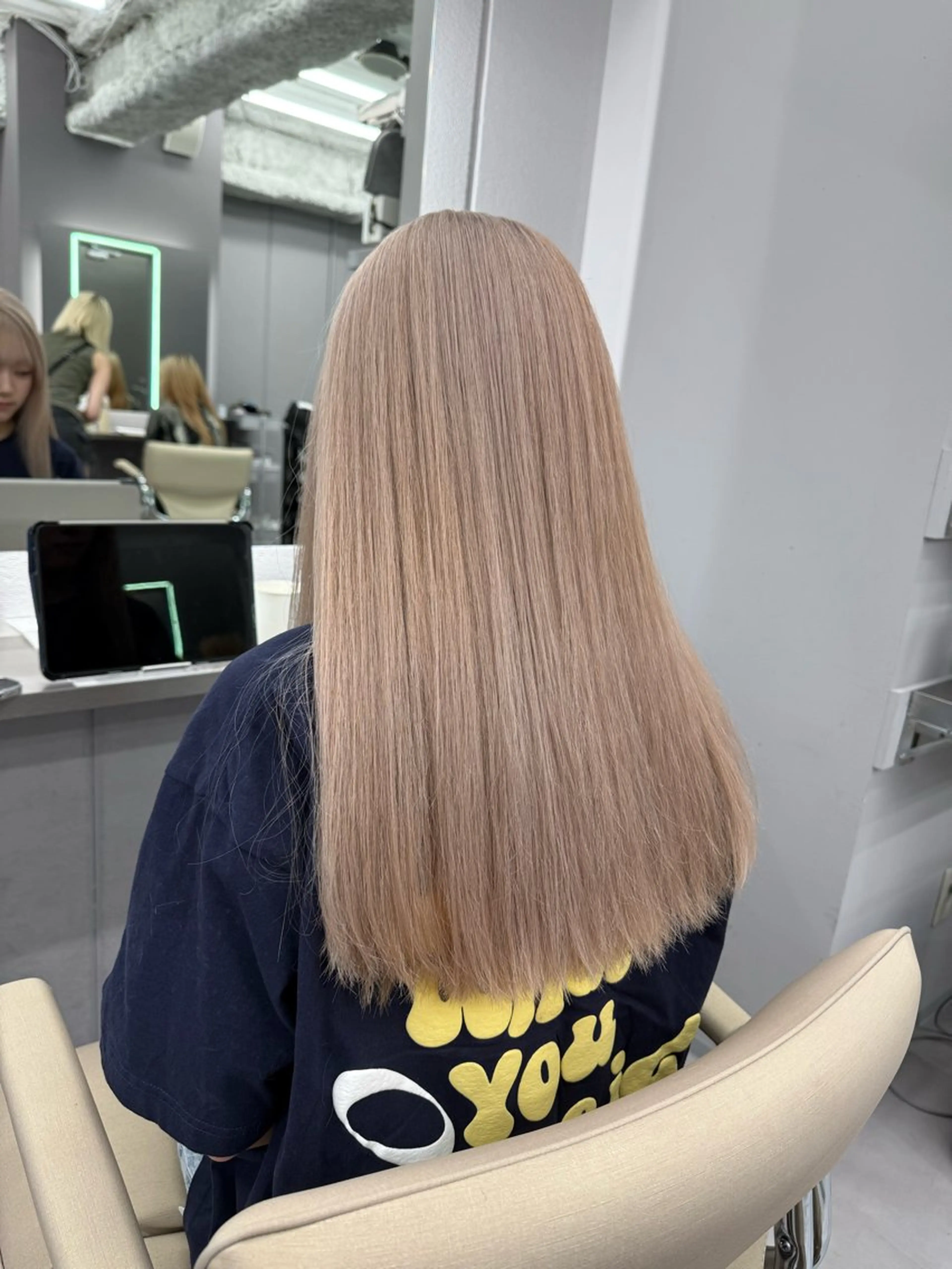 ロング ケアカラー 髪質改善 akari/髪質改善 /ブリーチ/名古屋のヘアスタイル