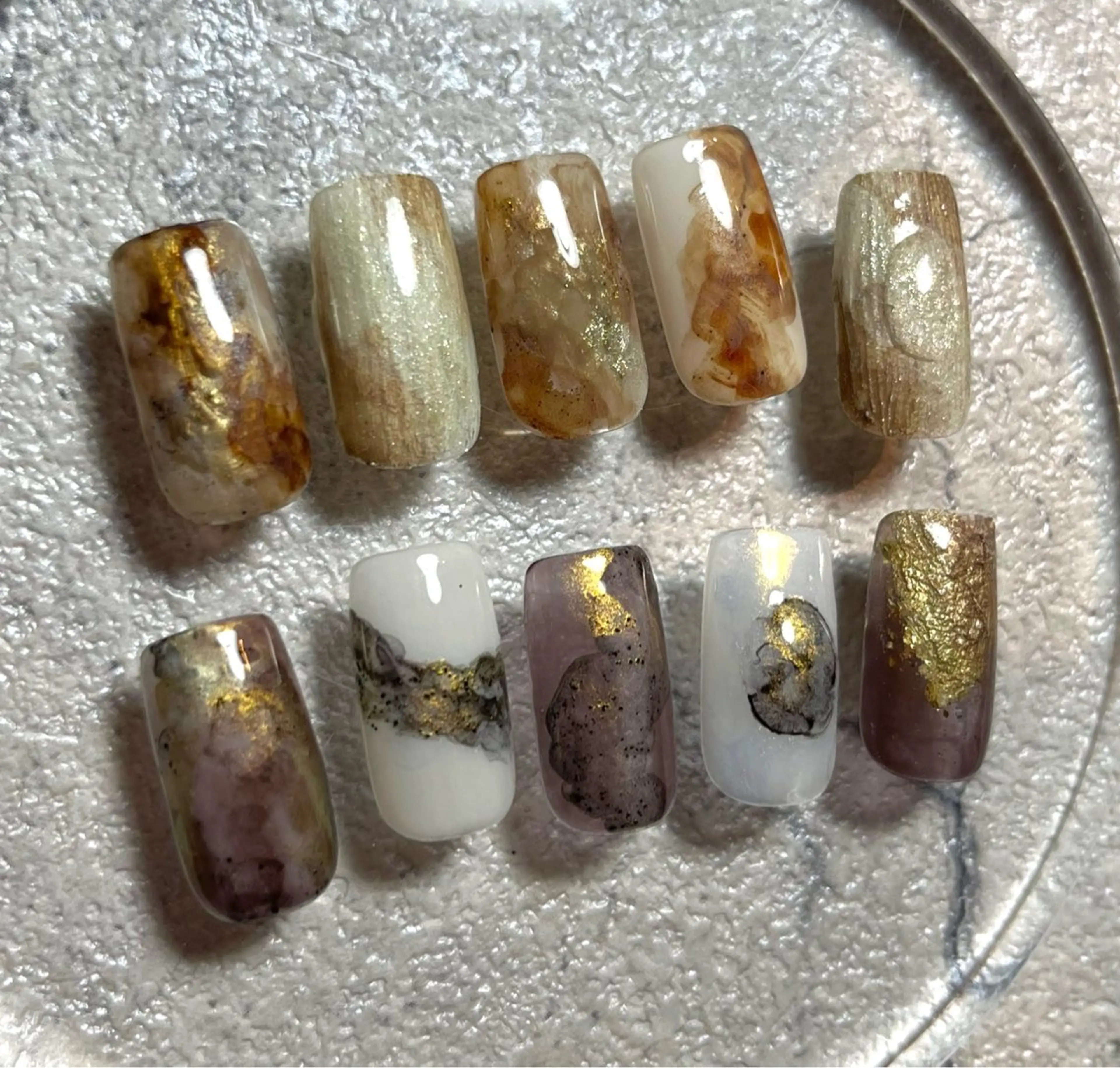 ネイル なんば7nail YUZUHAのネイルデザイン