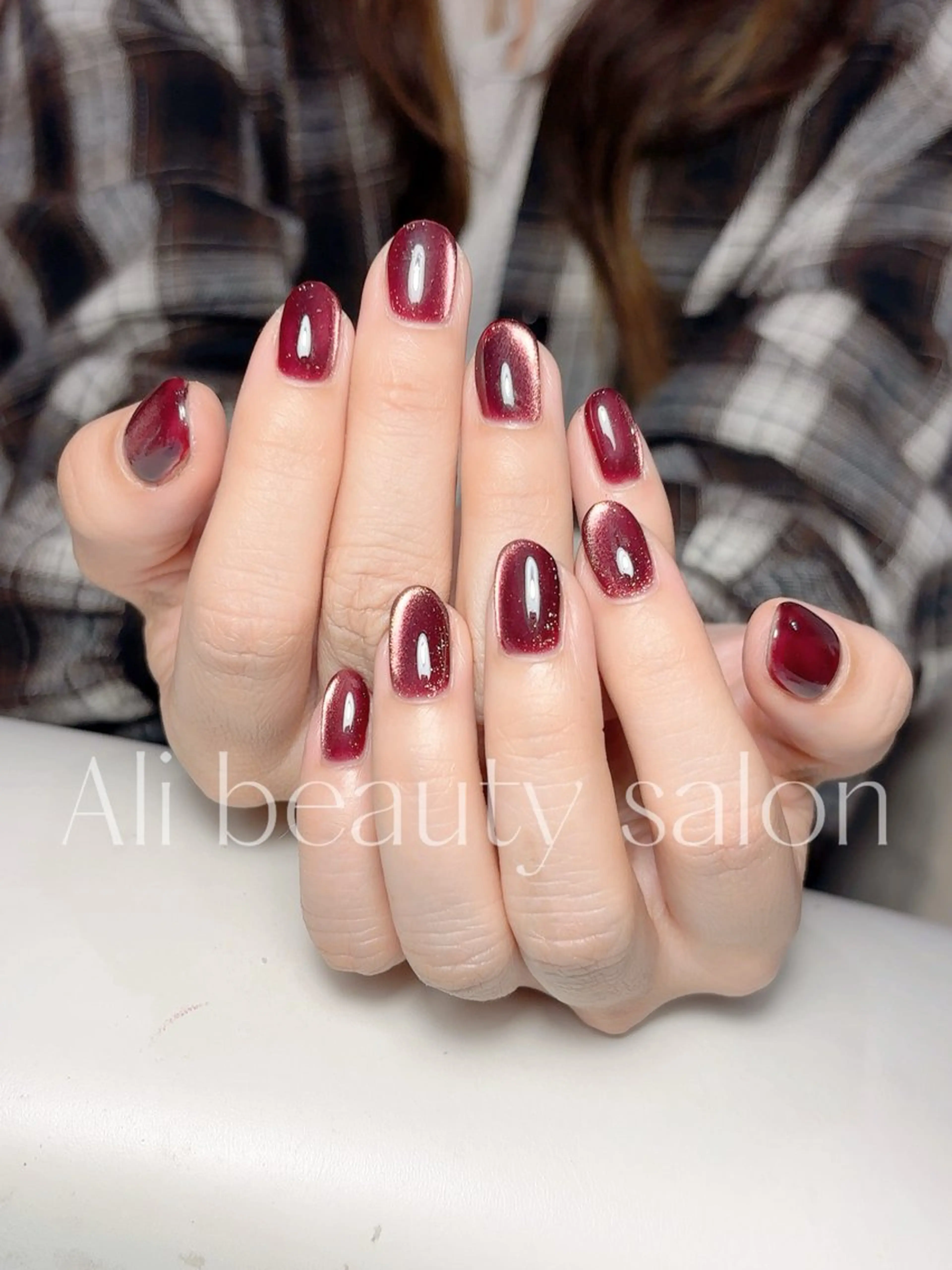 ネイル マグネットネイル ハンドネイル Ali 新小岩 ネイル専門のネイルデザイン