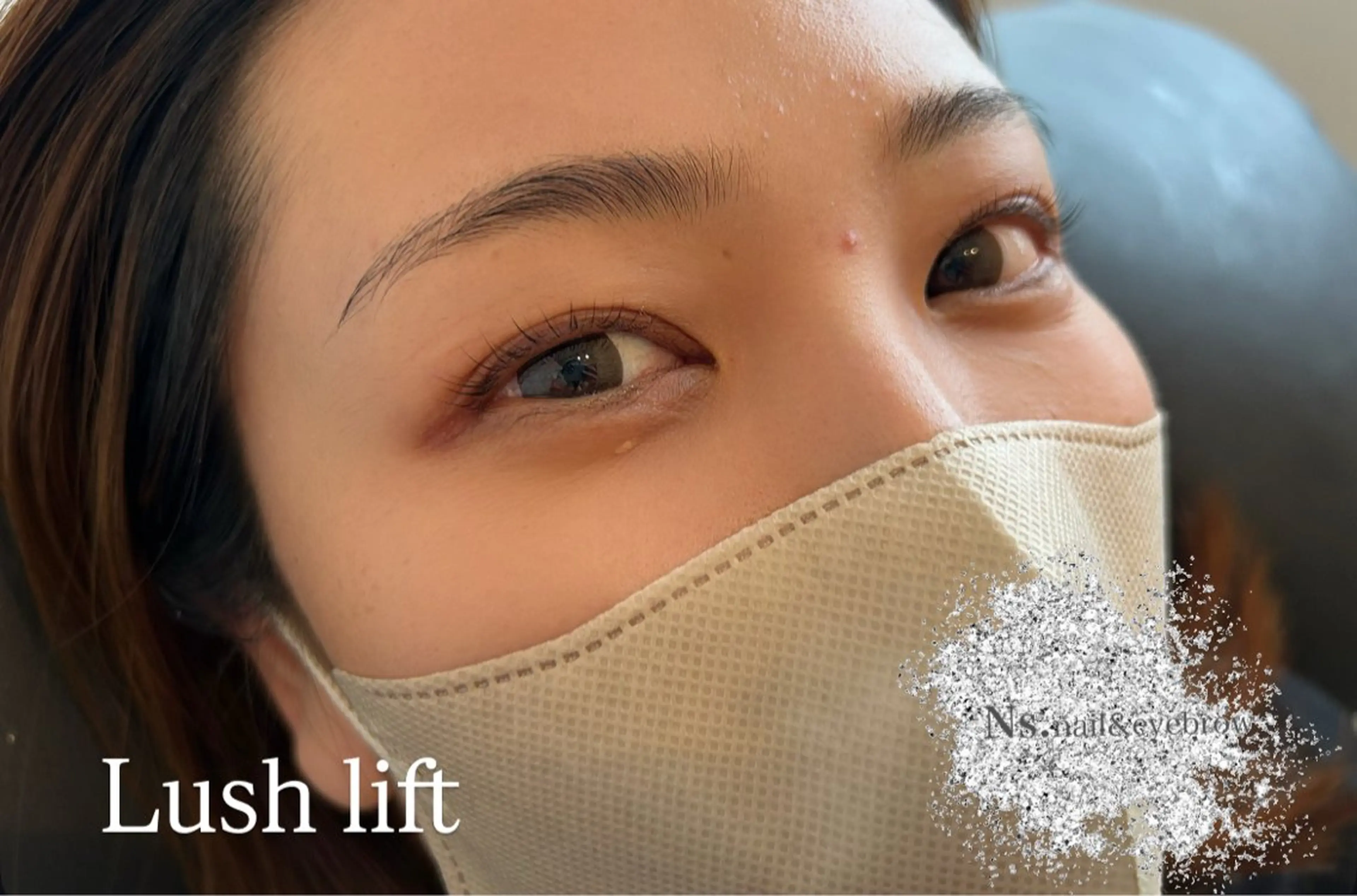 マツエク・マツパ Ns.nail &eyebrow所属・Ns.nail& eyebrow南瑠華のマツエク・マツパデザイン