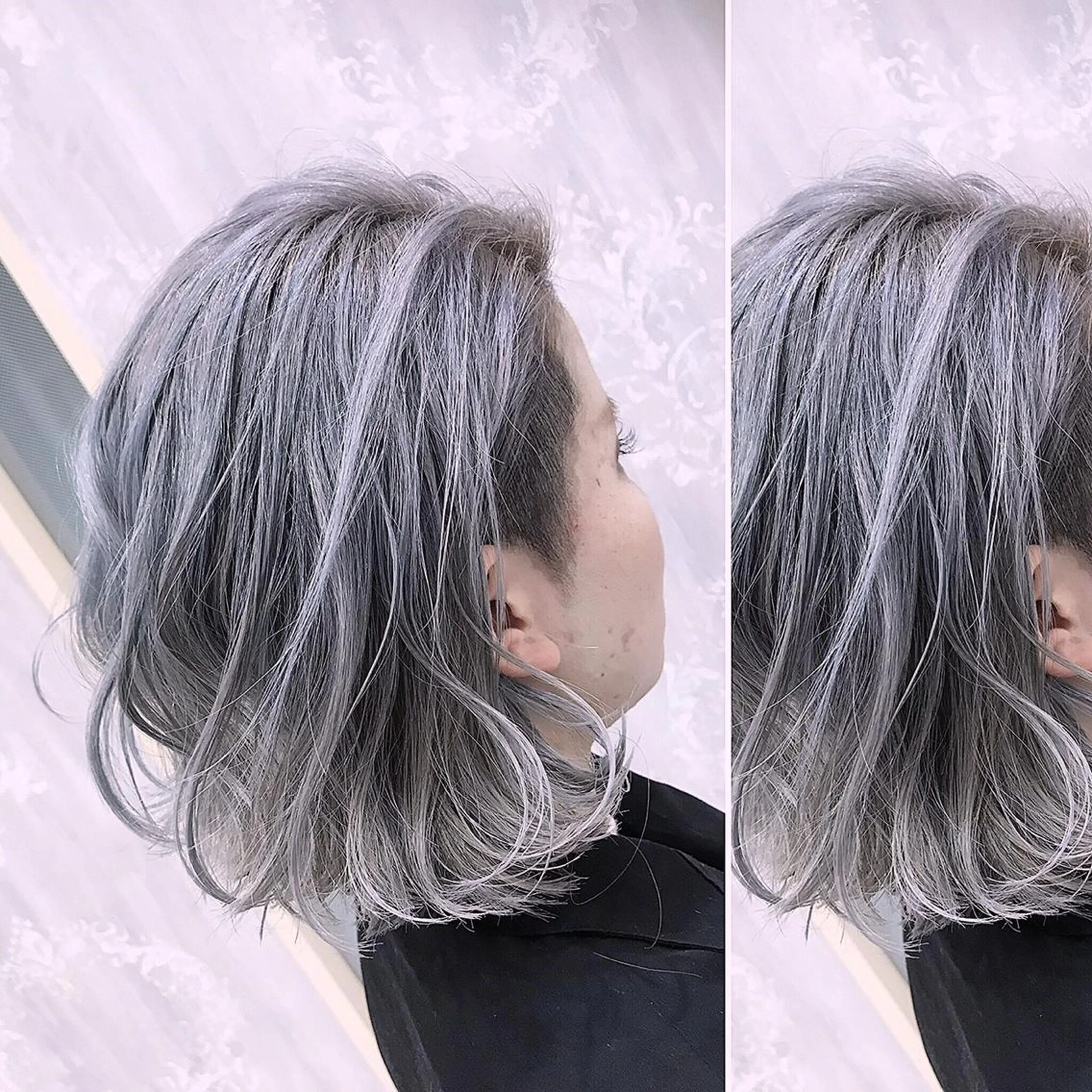 ミディアム カラー 柿沼  洸太のヘアスタイル