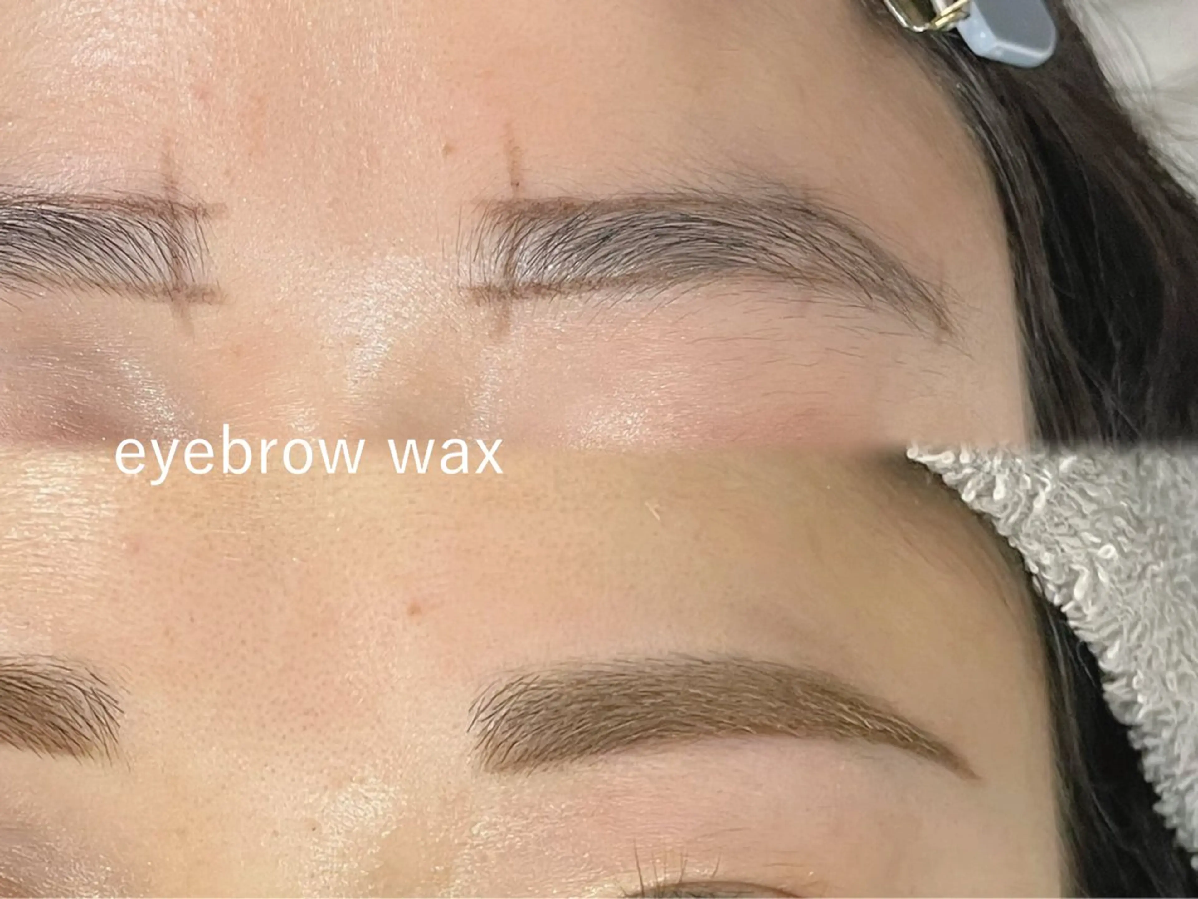 アイブロウ 眉毛ワックス脱毛 Toware SUMIDAのマツエク・マツパデザイン