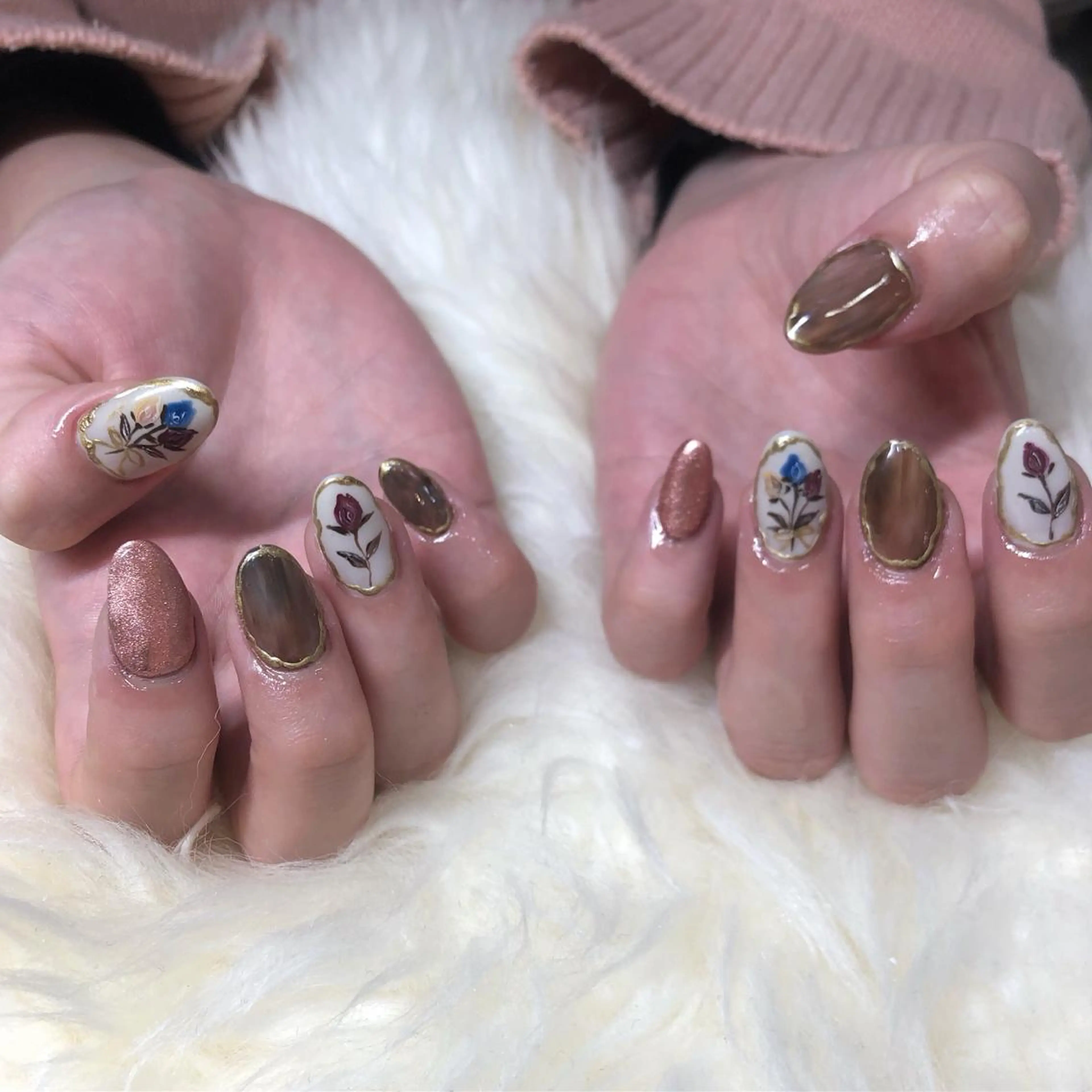 ネイル アートネイル ニュアンスネイル ëmma nail_ by chulaのネイルデザイン