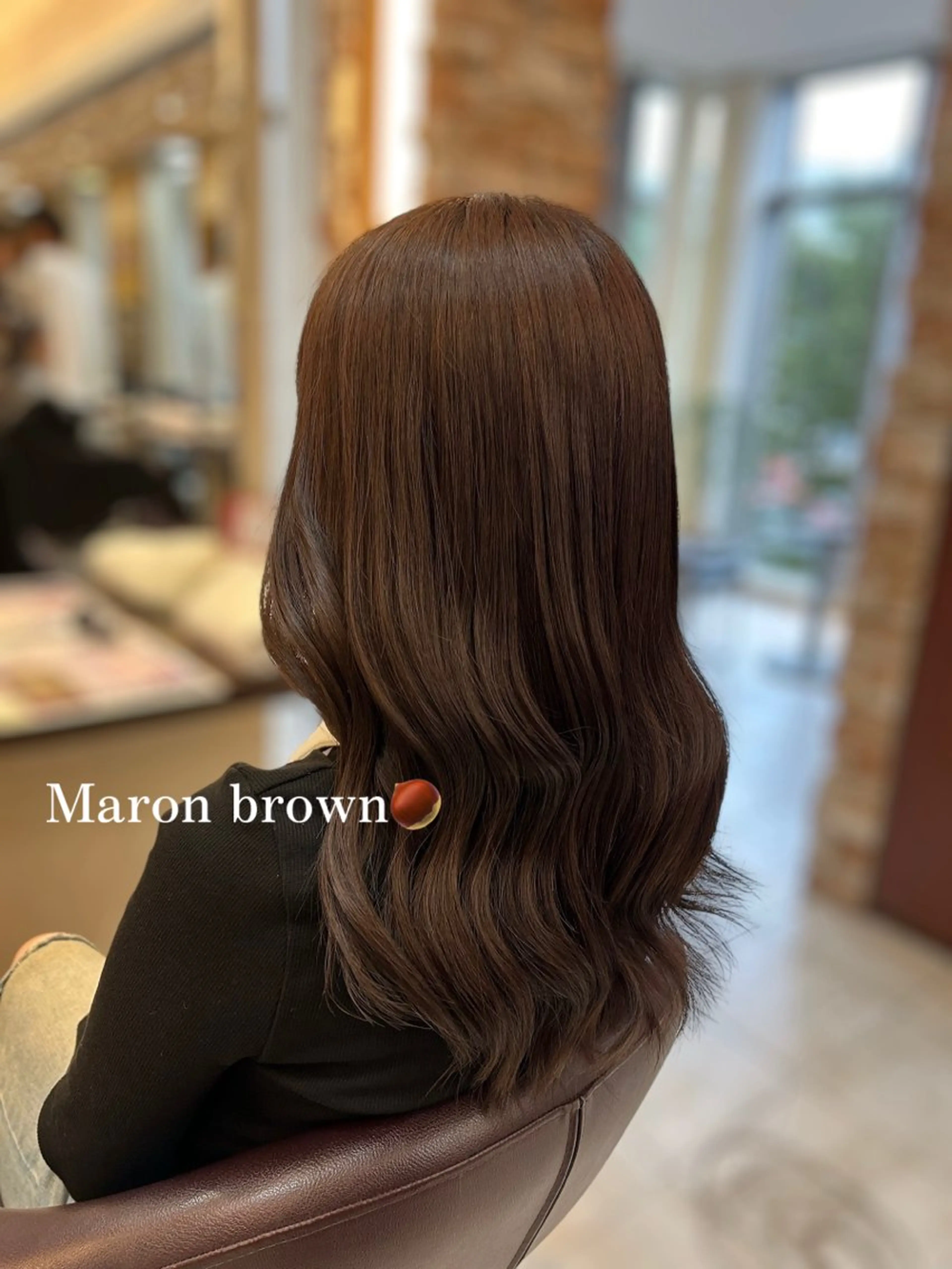 ロング カット ヘアカラー トリートメント 🧸HARUNA 艶髪✨透明感🫧のヘアスタイル