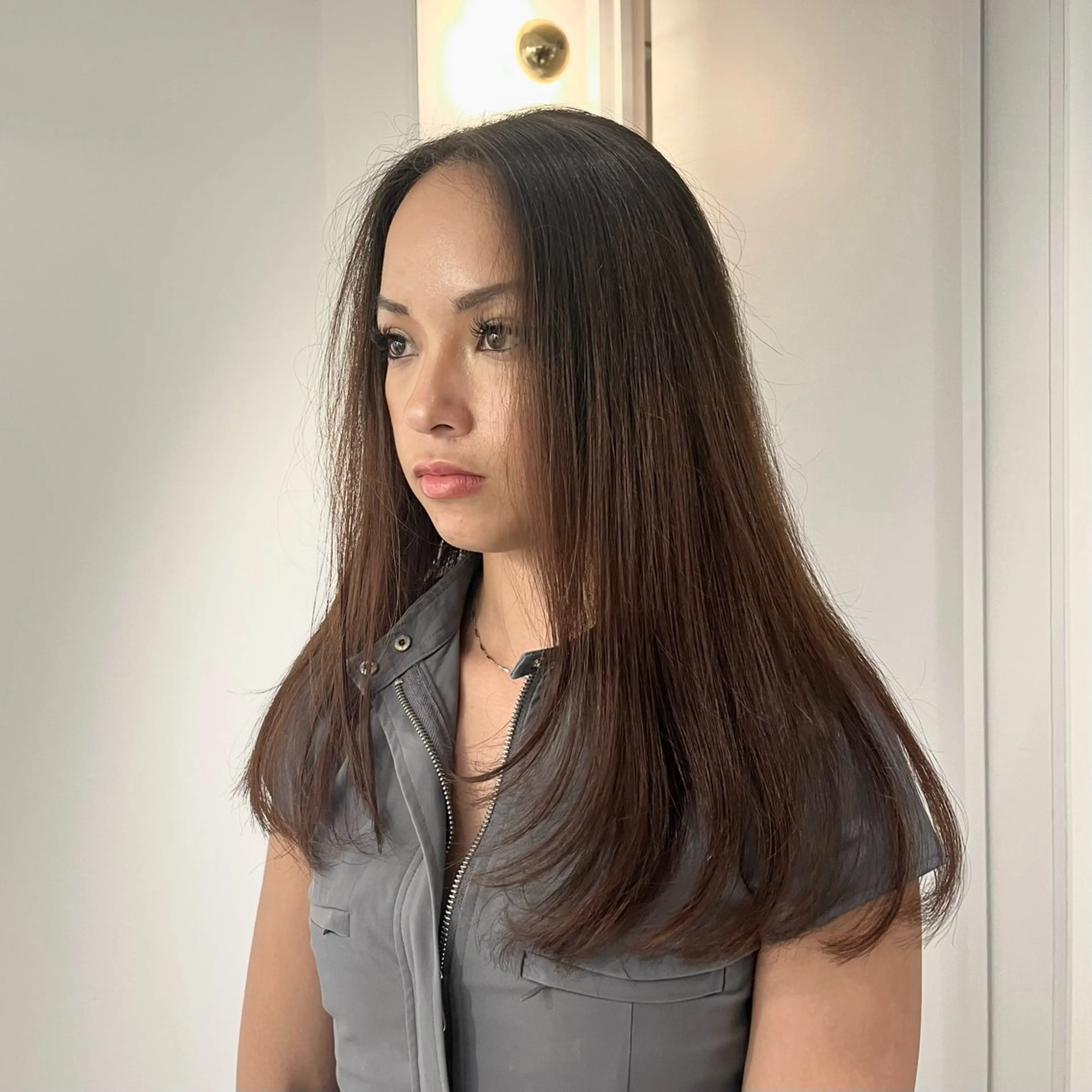 ロング カラー/レイヤー /カット泉谷七登のヘアスタイル