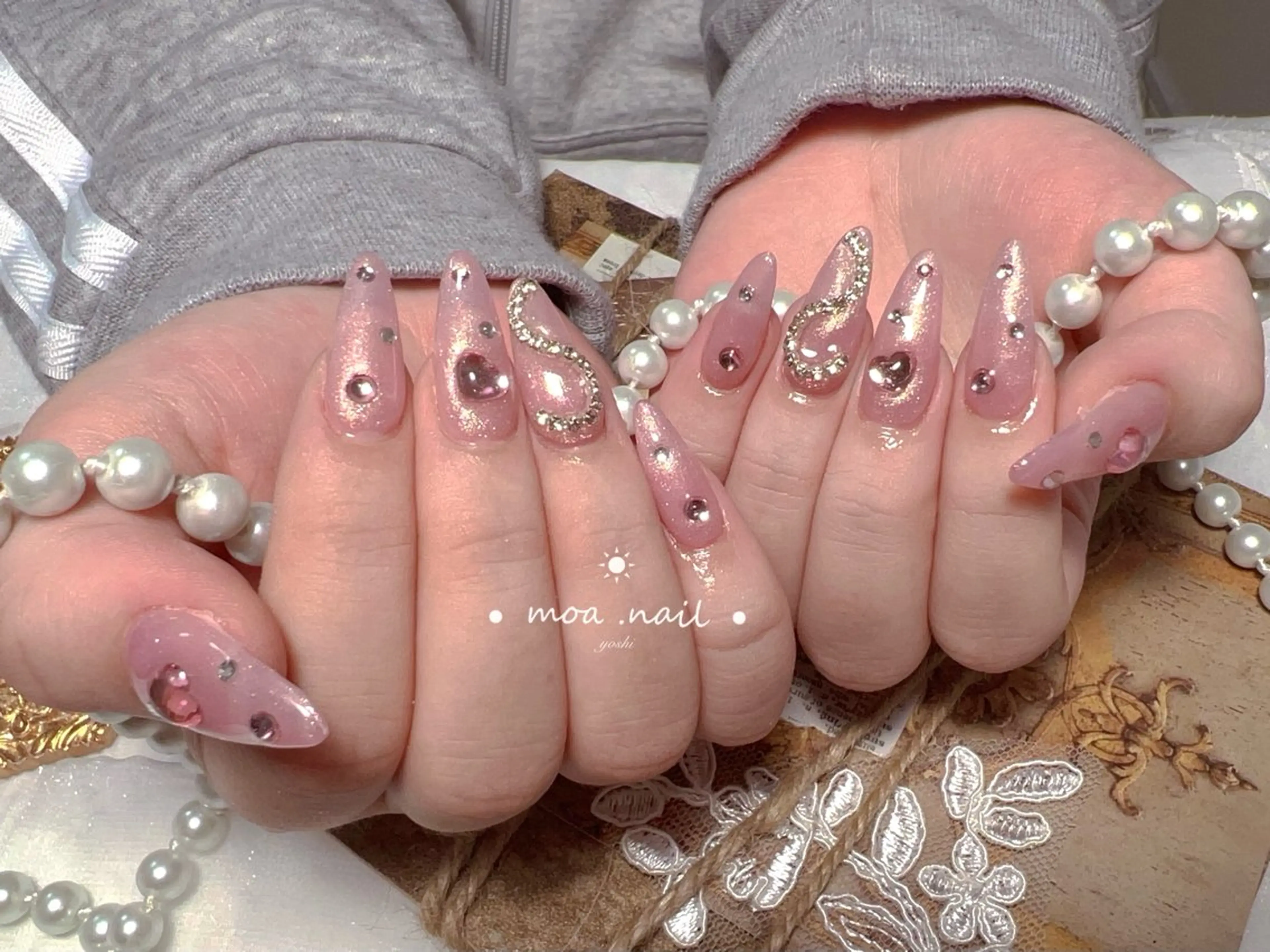 ❤️長さだし120分つけ放題❤️持ち込みデザインオーケーの写真