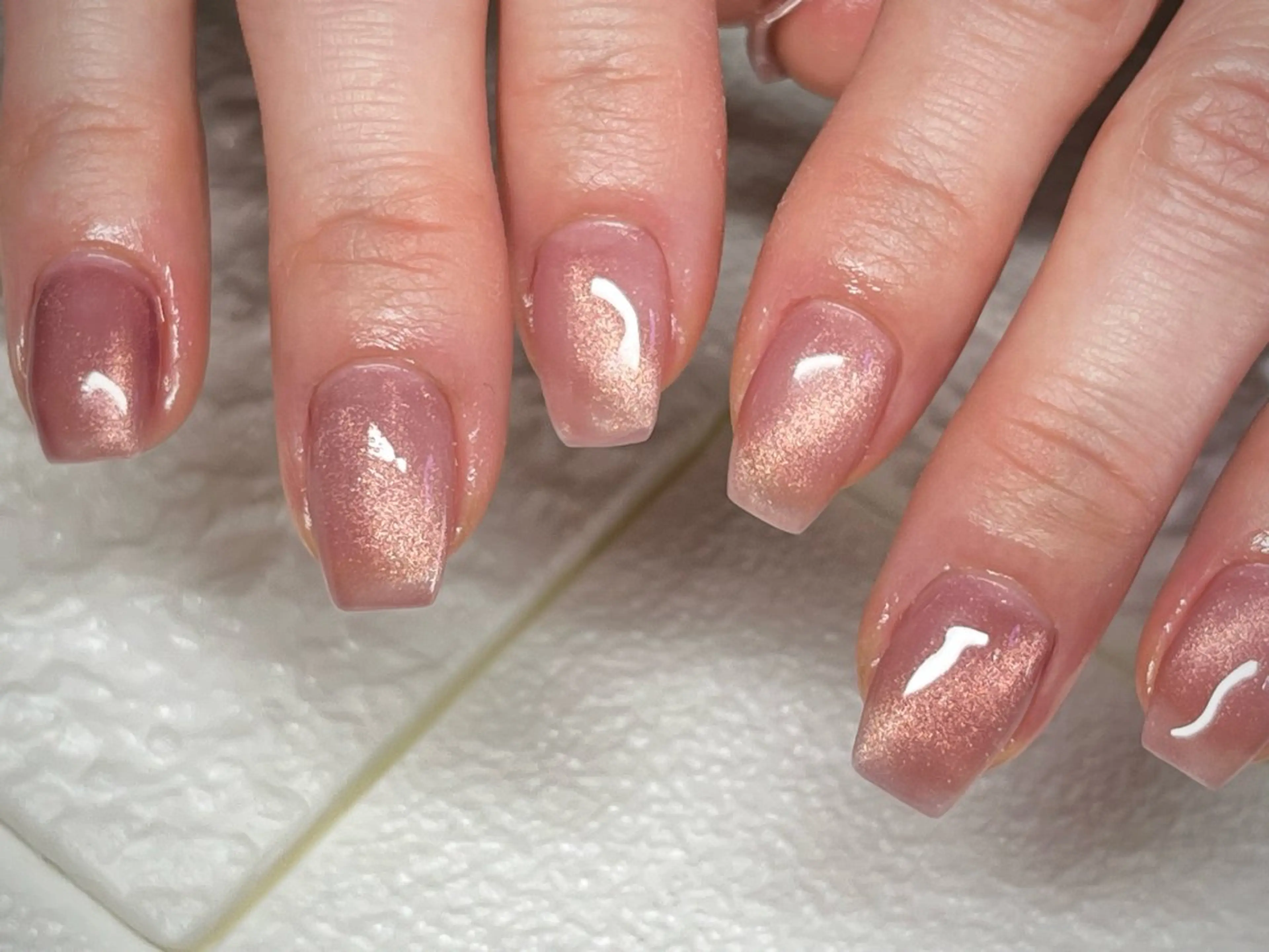 みんな大好きマグネットネイル🧲の写真