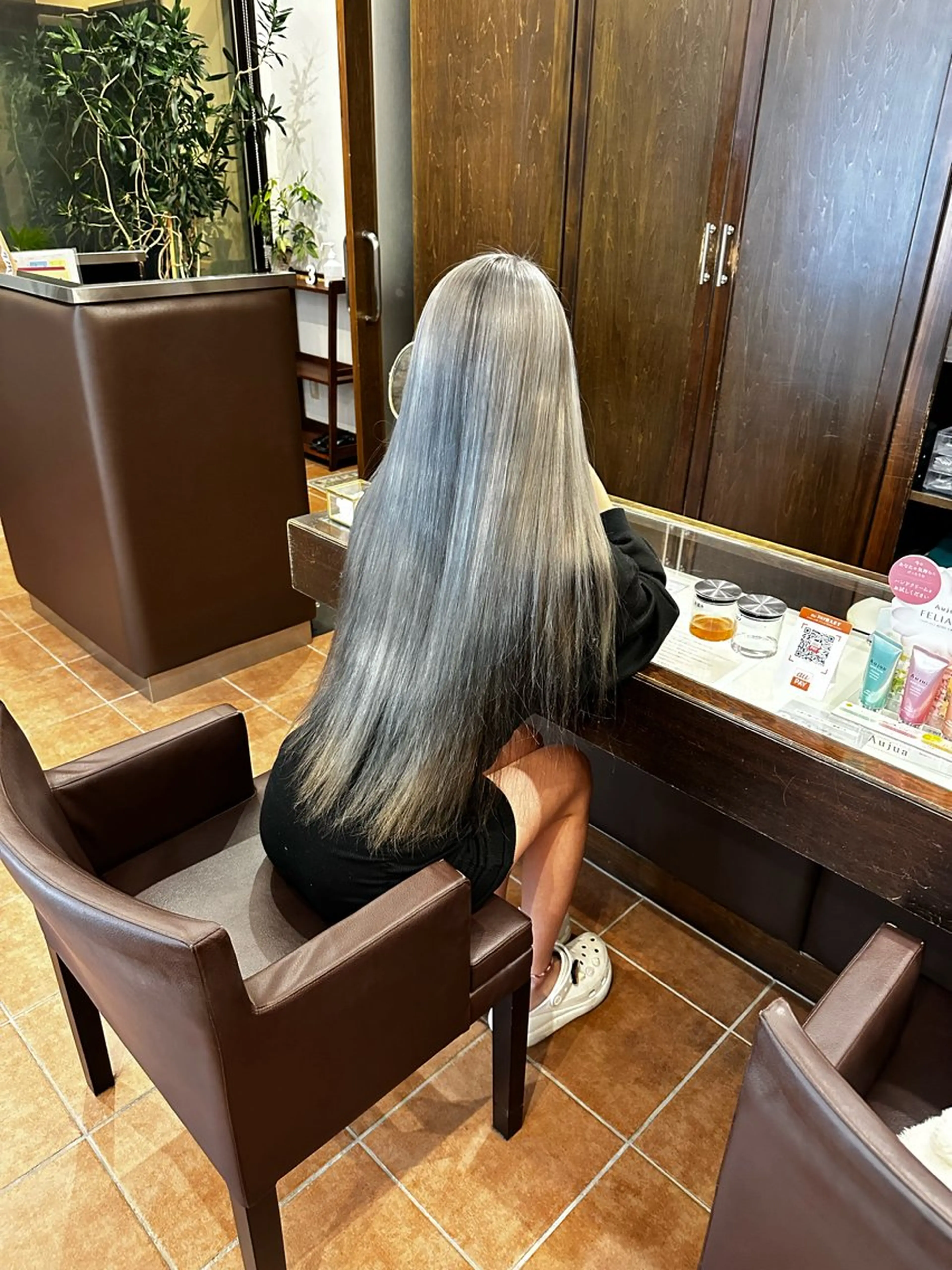 ロング カラー 和田 楓のヘアスタイル