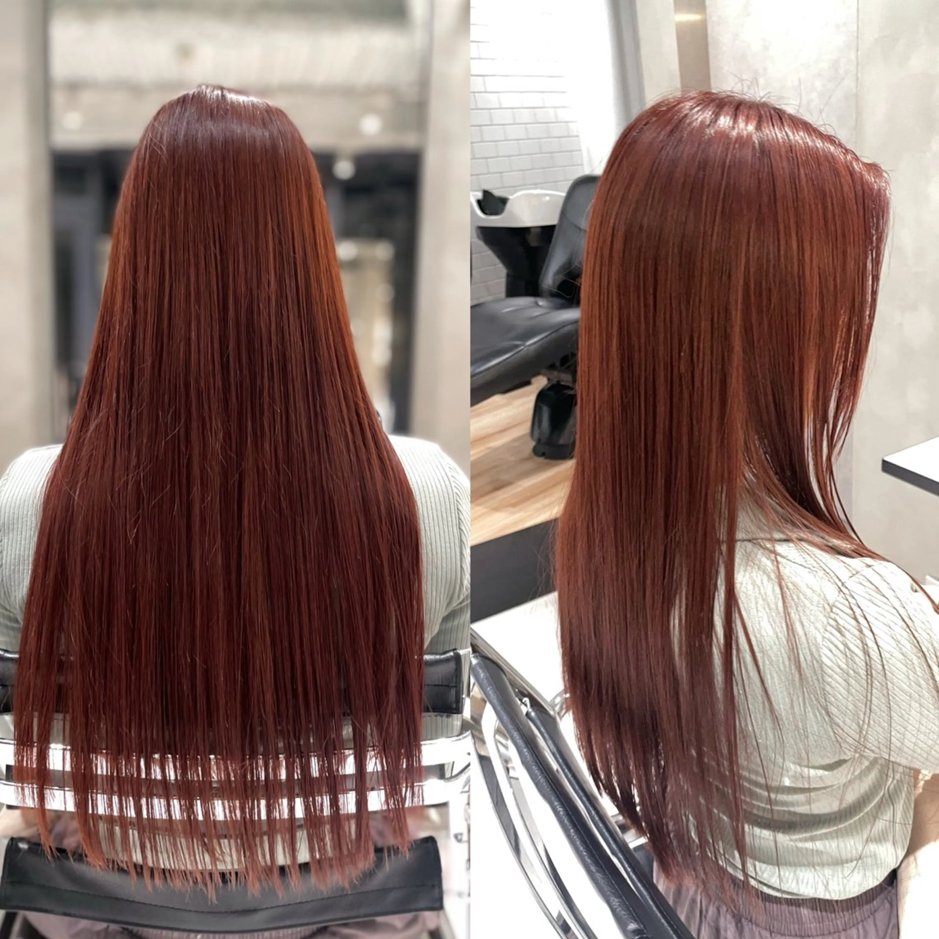 ロング カラー 佐野 えり奈のヘアスタイル