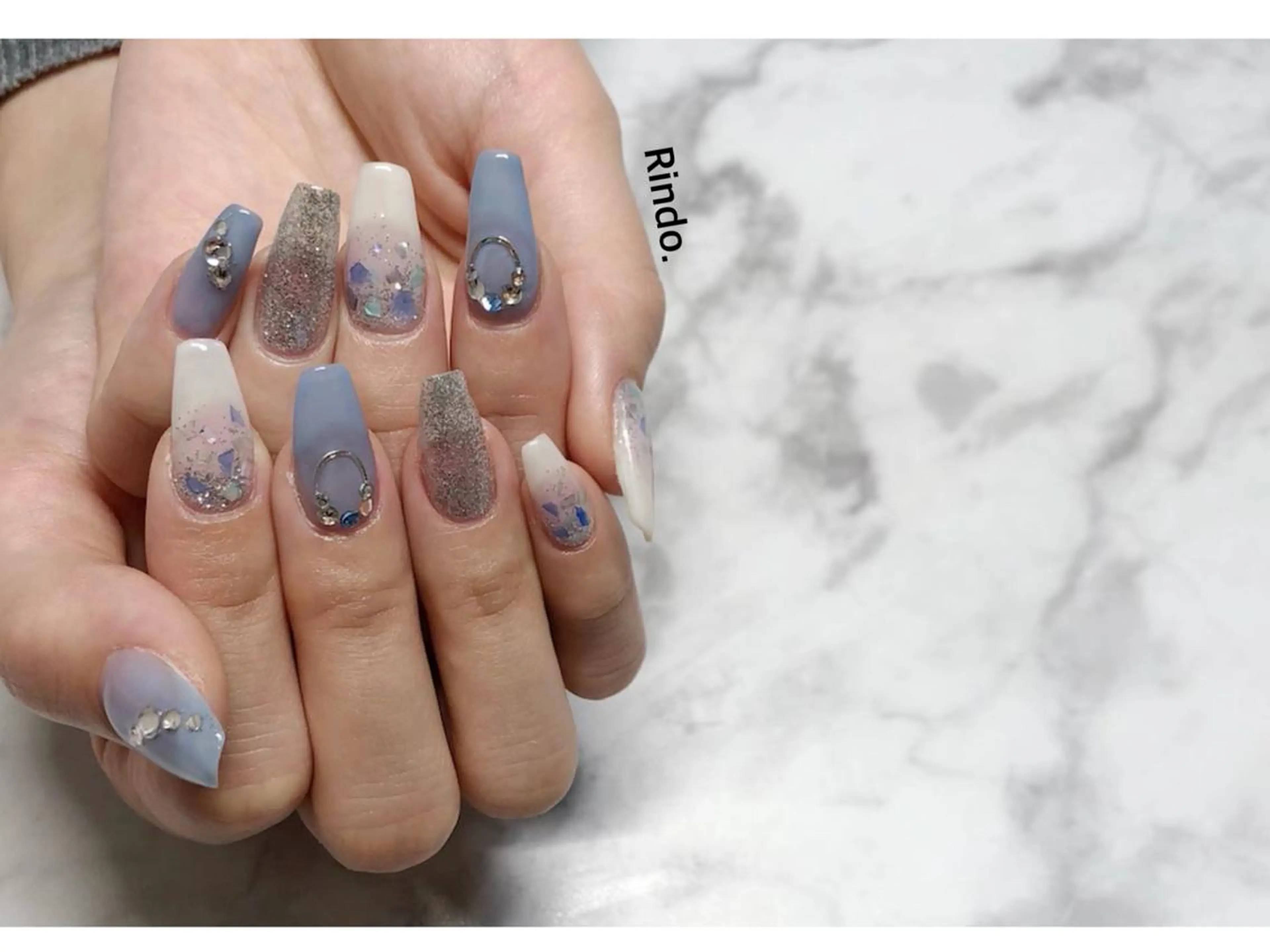 ネイル ハンドネイル Rindo.ネイル ♡耳つぼジュエリーのその他イメージ