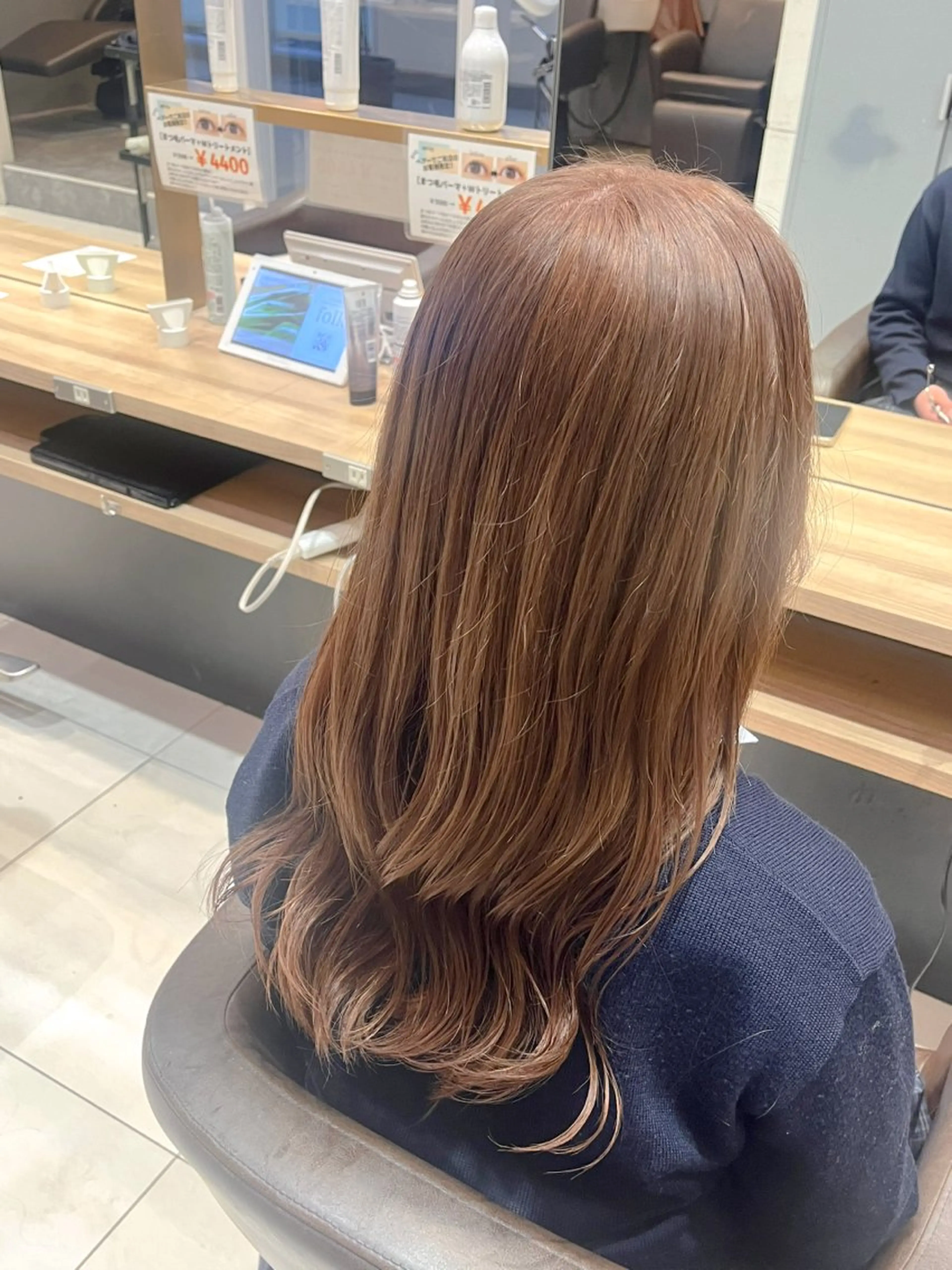 カット&カラーの写真