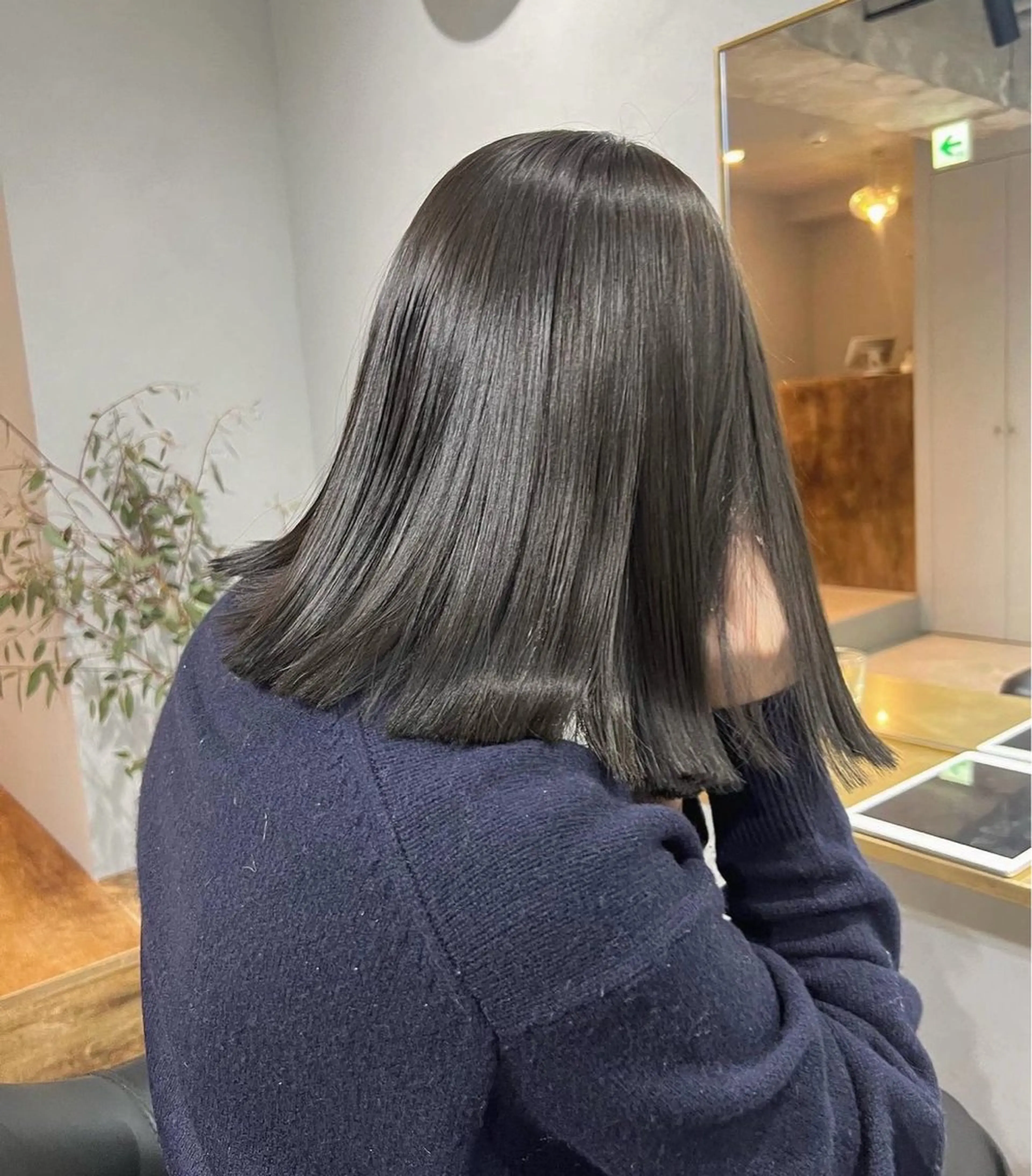 ミディアム カラー カット ヘアカラー トリートメント akane/ボブ /ブラウンベージュのヘアスタイル