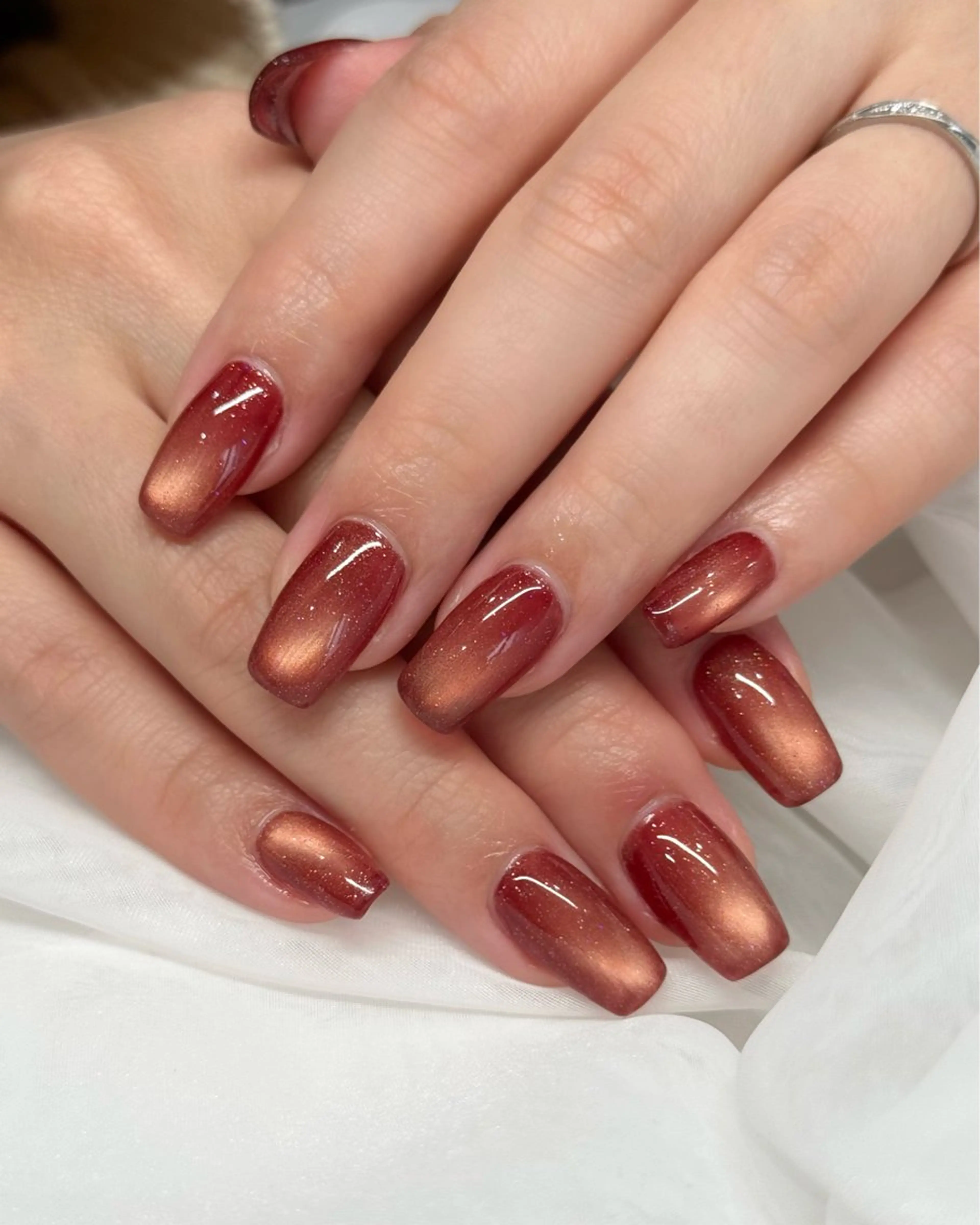 ネイル フラッシュネイル フラッシュマグ マグネットネイル Carina Nail所属・CarinaNail Chieのネイルデザイン