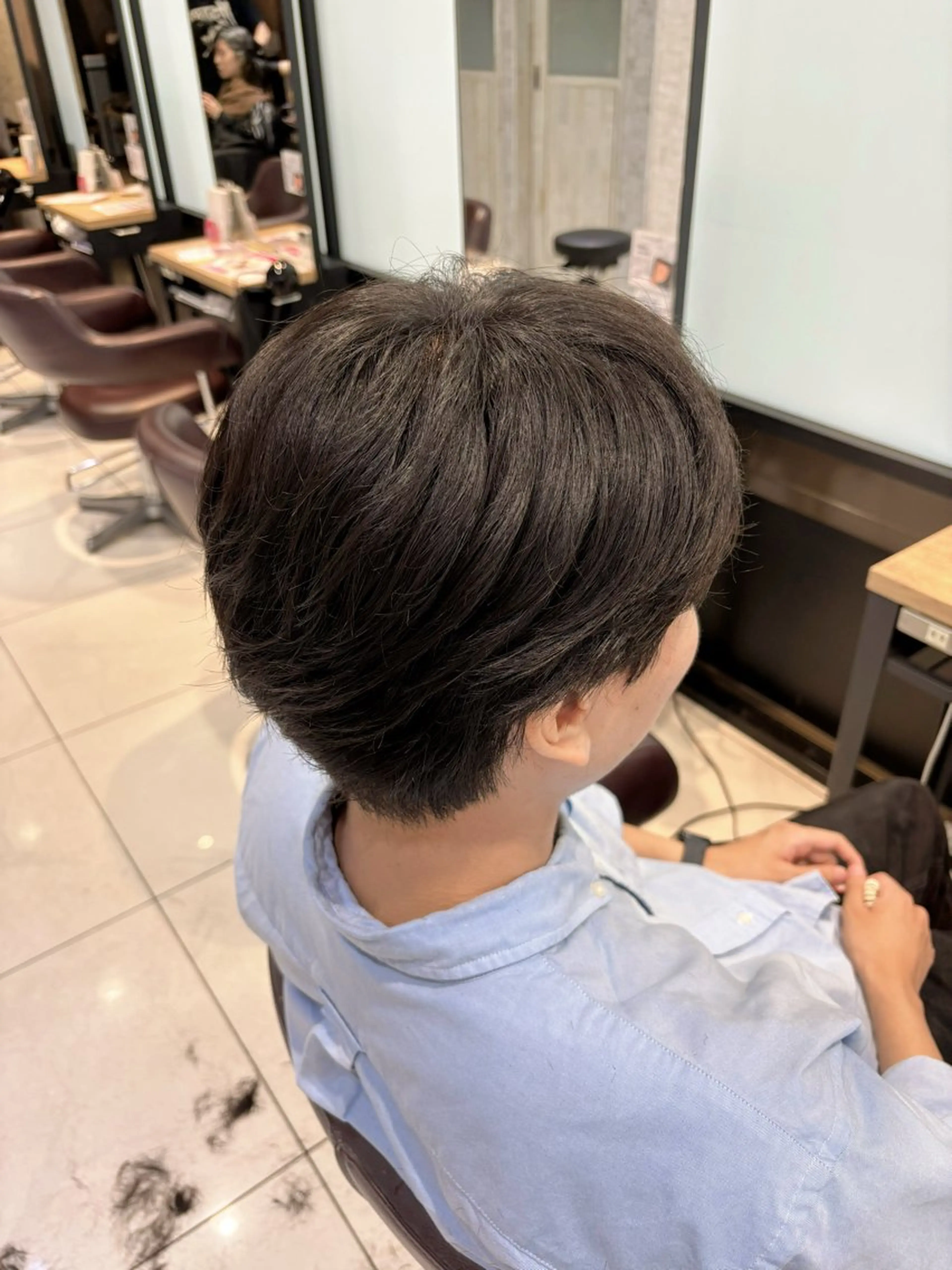 ショート カット 韓国髪質改善艶カラー /レイヤー/miyuのヘアスタイル