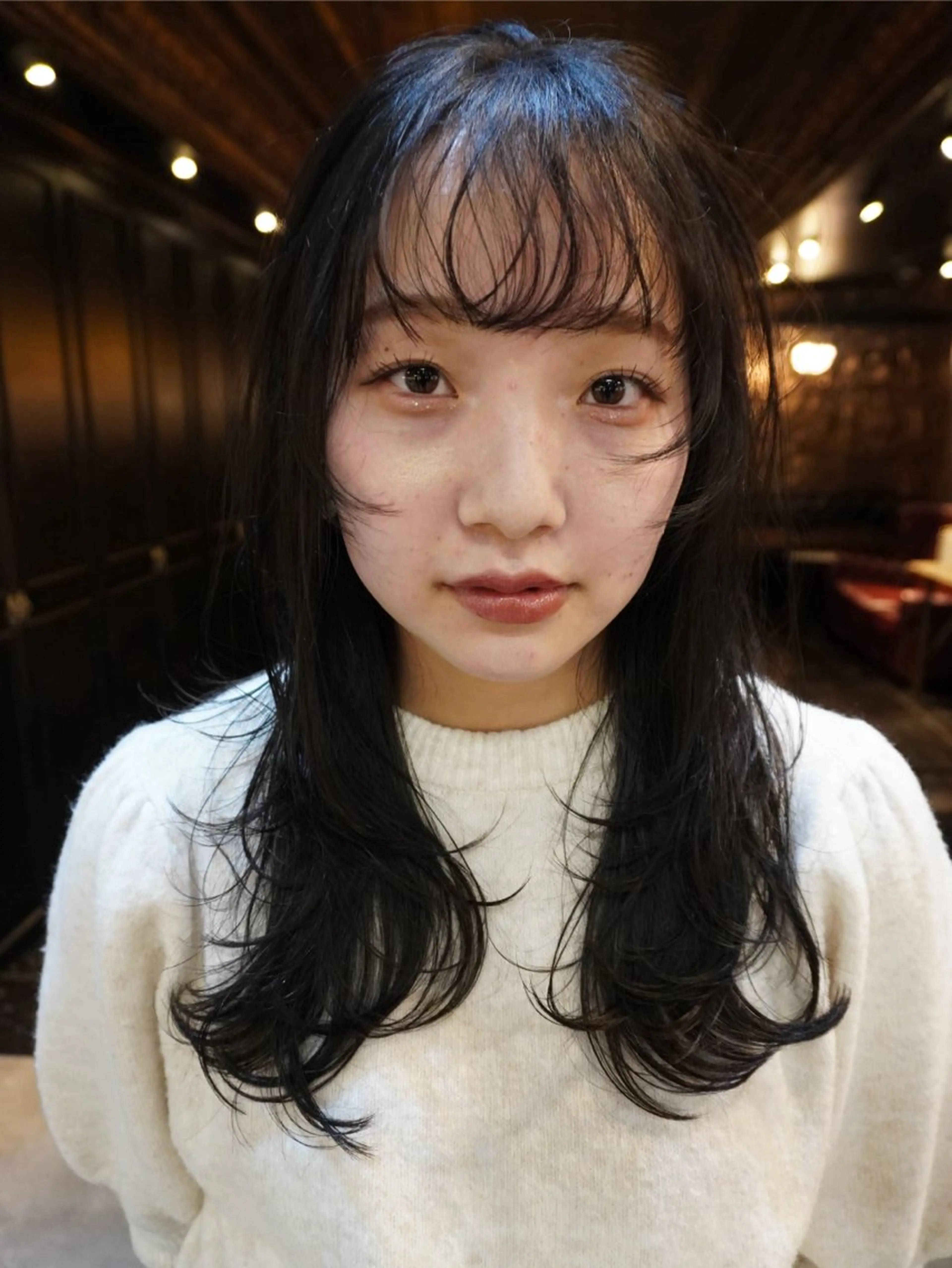 ロング ルカ/透明感 ×レイヤーのヘアスタイル