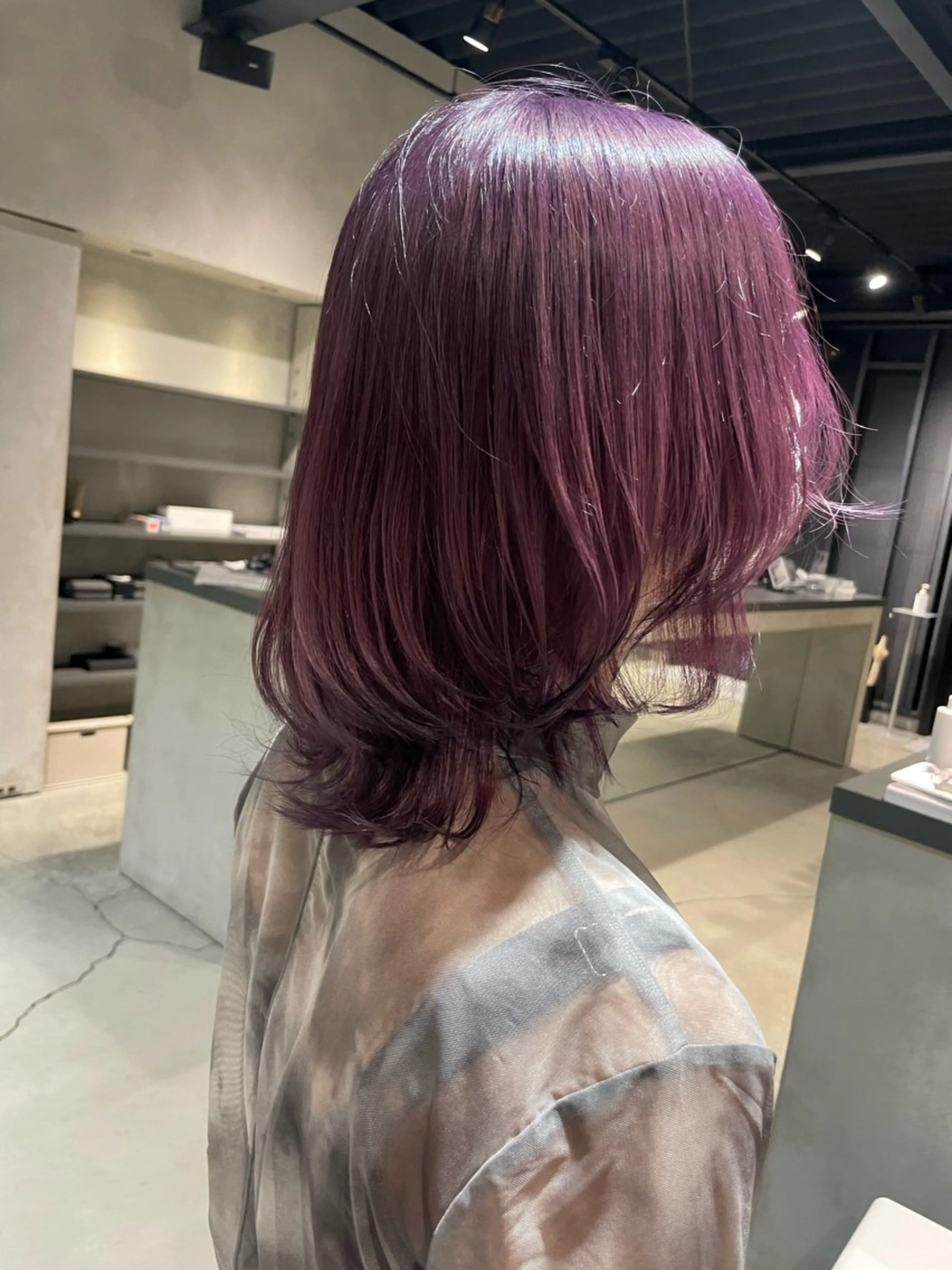 カラー ブリーチ 大川 桃里のヘアスタイル