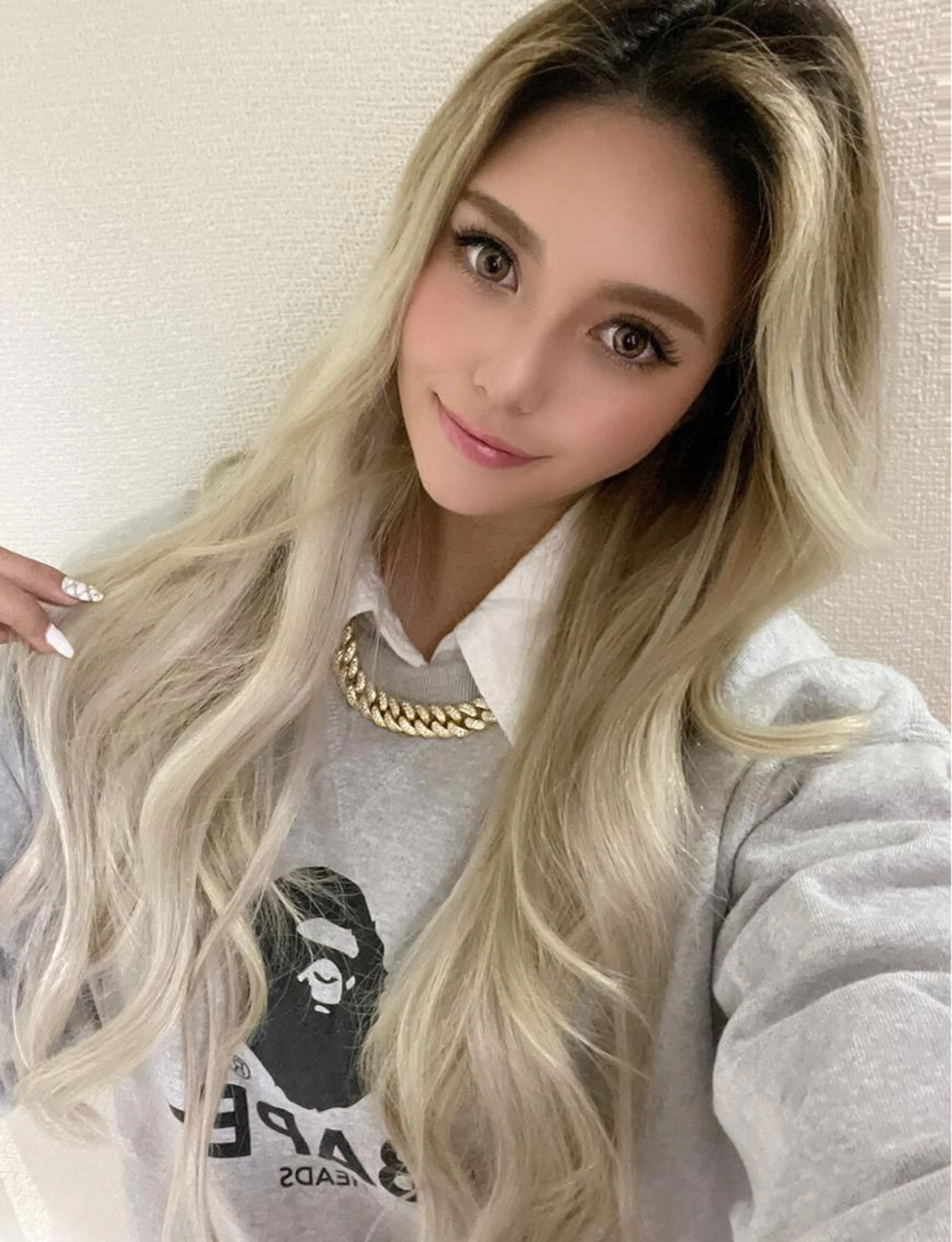 【簡単にイメチェン☆前髪10本】　シールエクステの写真