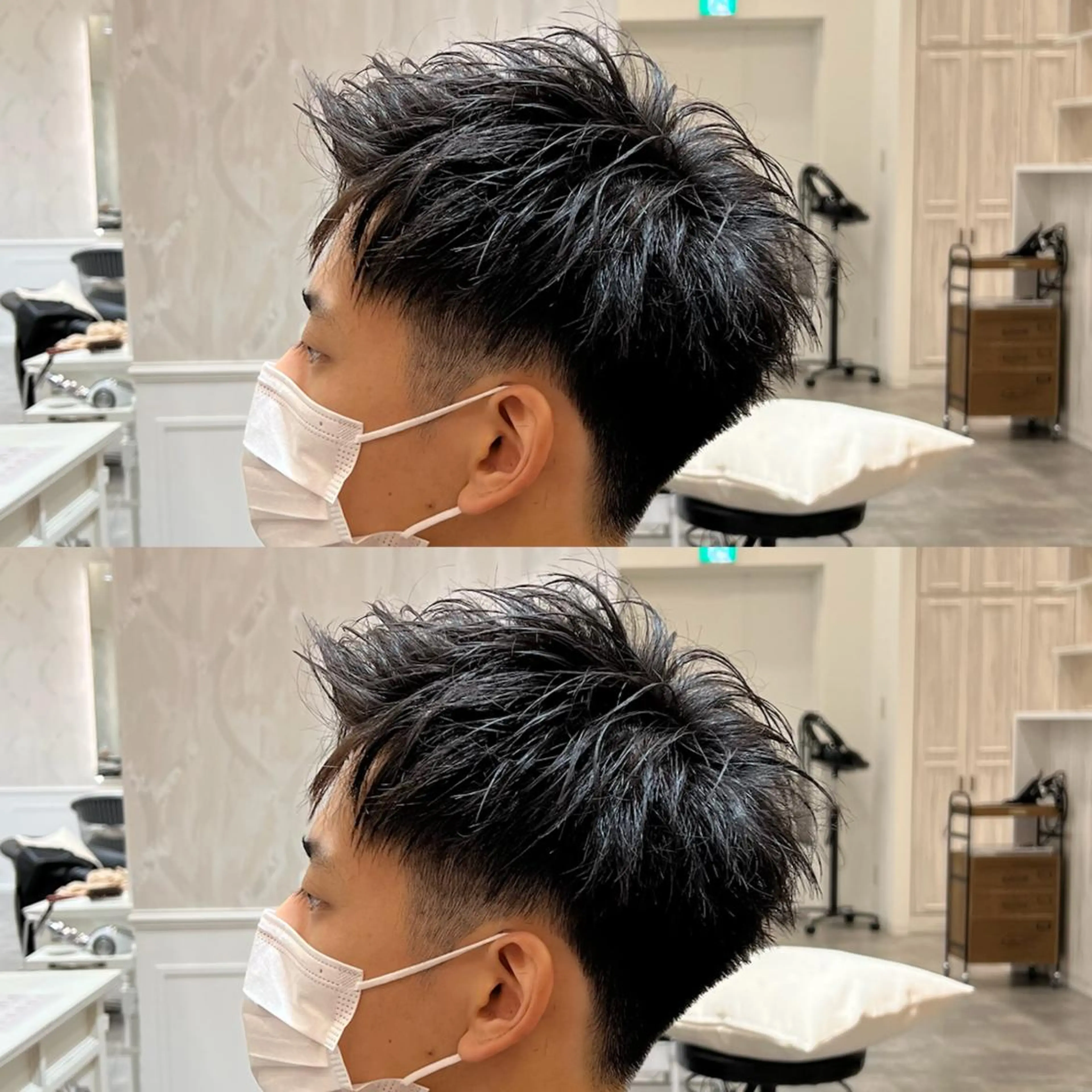 メンズ 梅田 赤み消し/鈴木将大のヘアスタイル