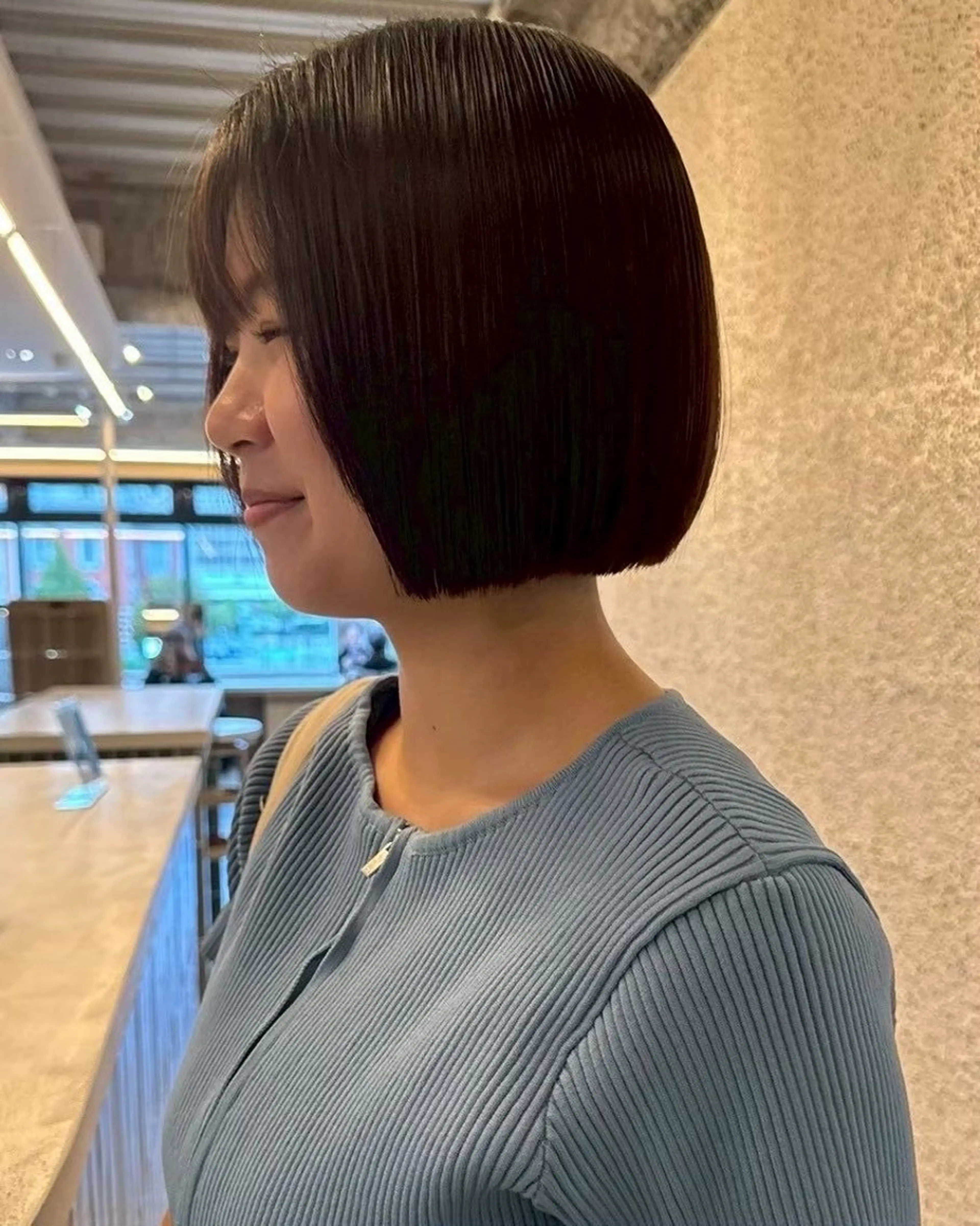 ショート 髪質改善 縮毛矯正 トリートメント nok Kaoriのヘアスタイル