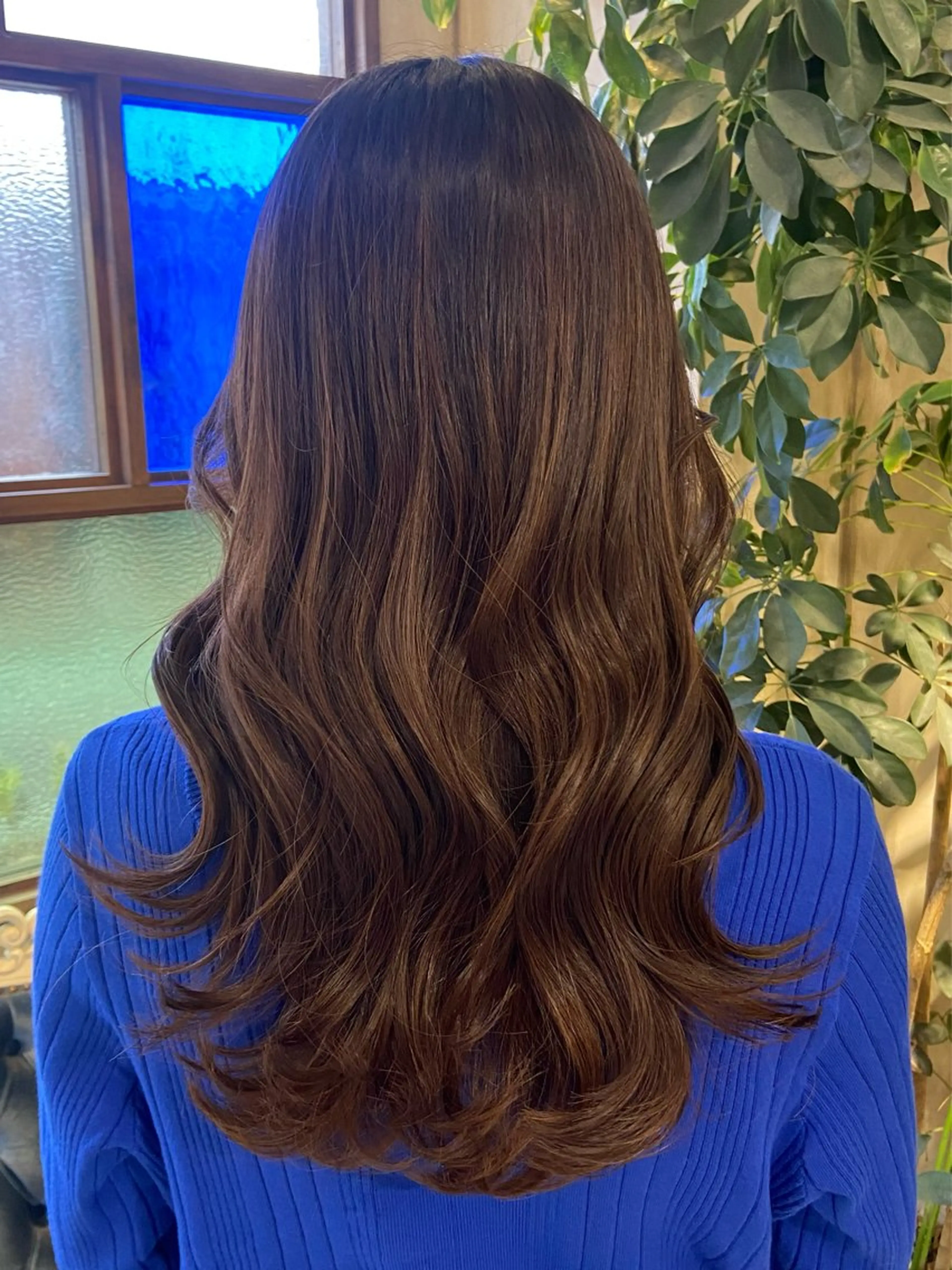 ロング カラー 綾/ベージュカラー /パーマ🩰のヘアスタイル