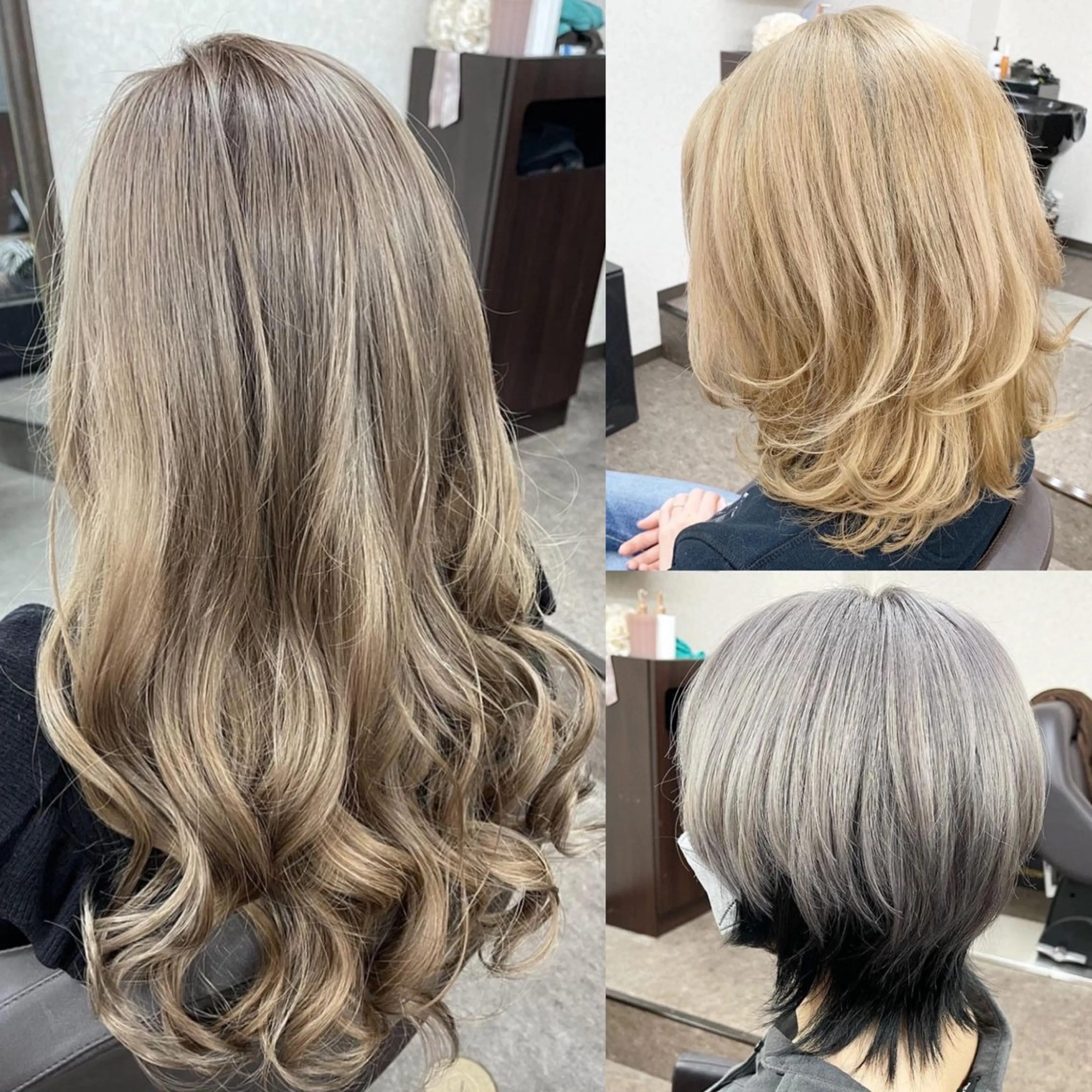 似合わせカットの写真