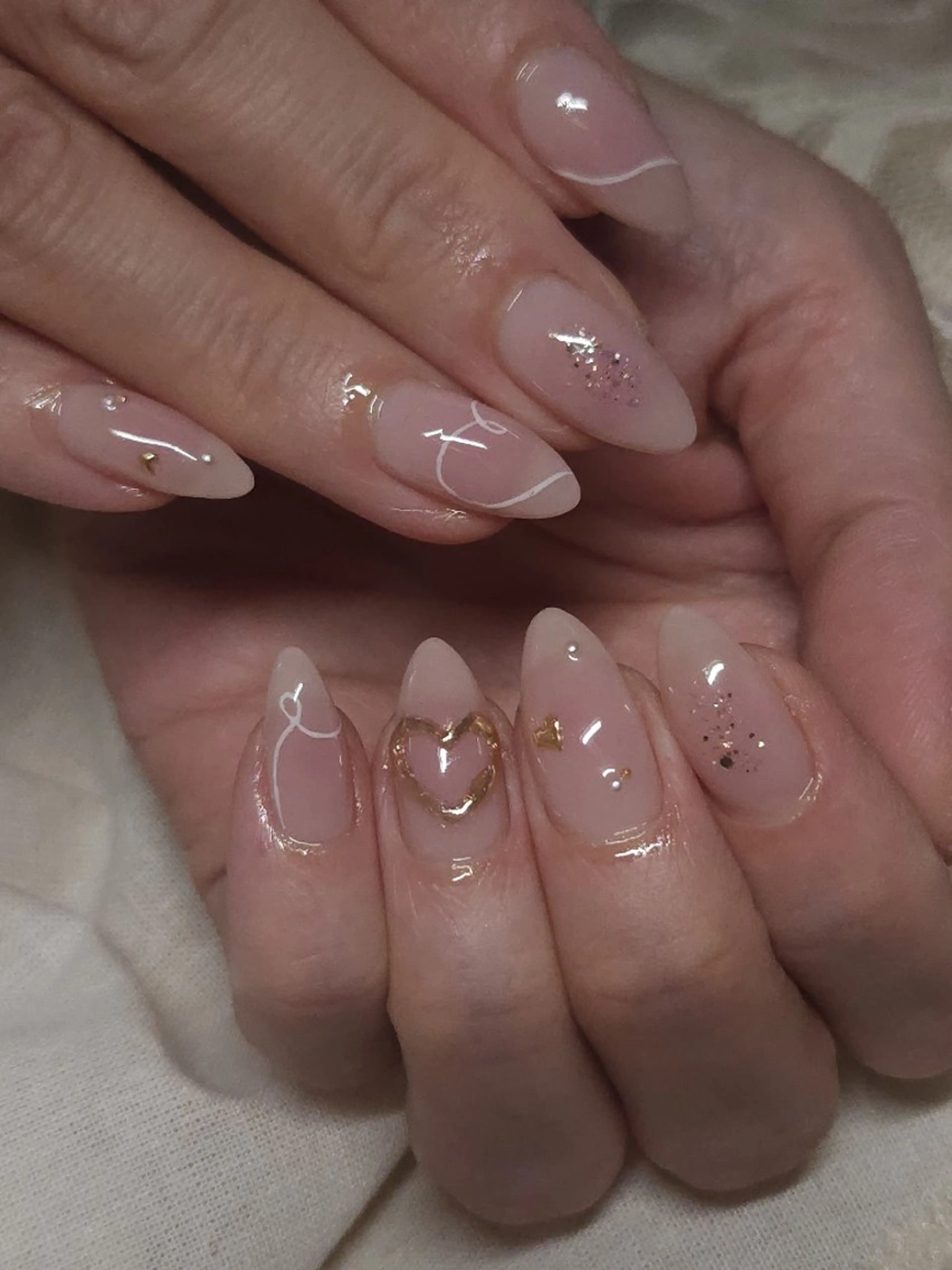 ネイル 持ち込み ハンドネイル mukuby_ manamiのネイルデザイン