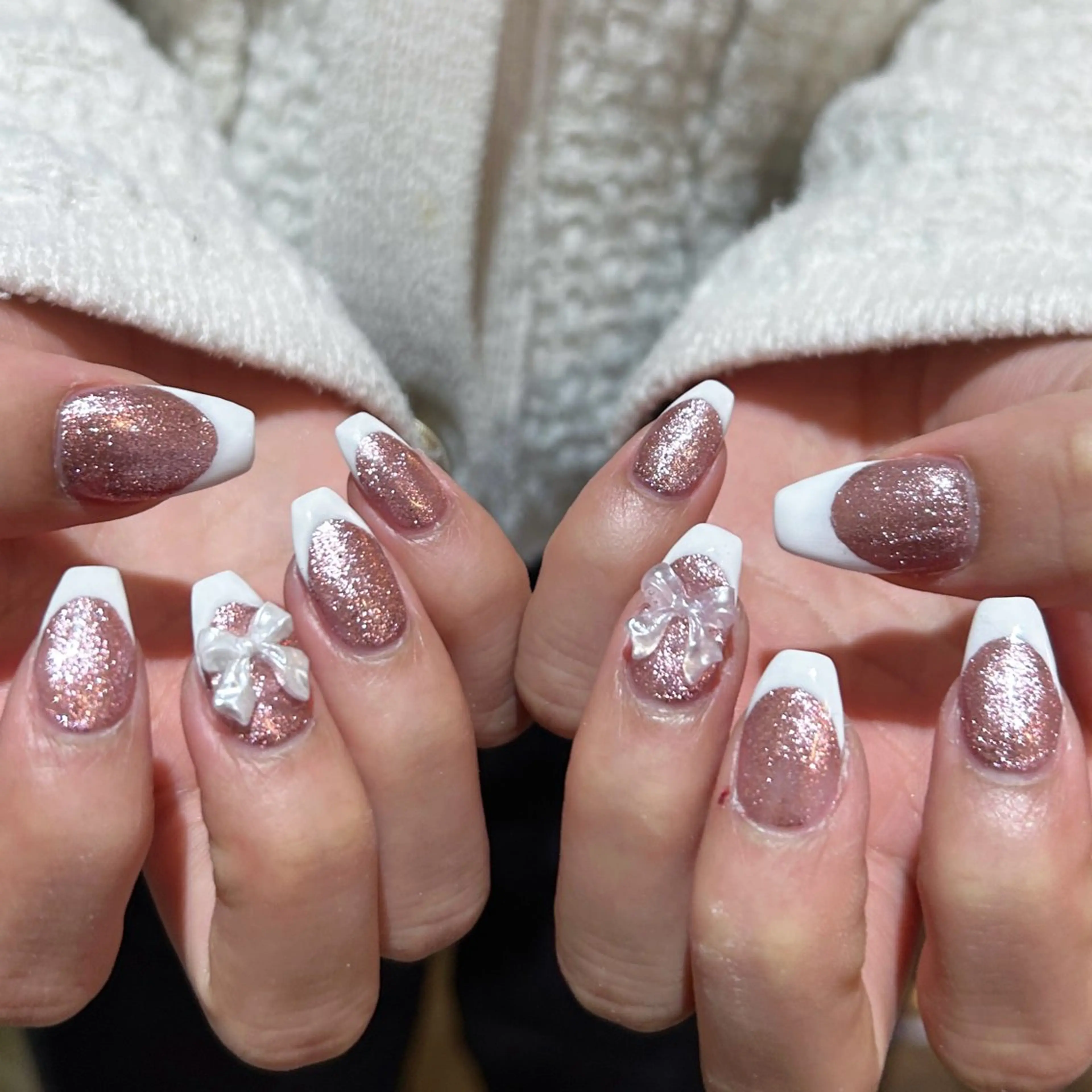 【hand】クリアフレンチ🧸(オフあり/初回オフ無料)の写真