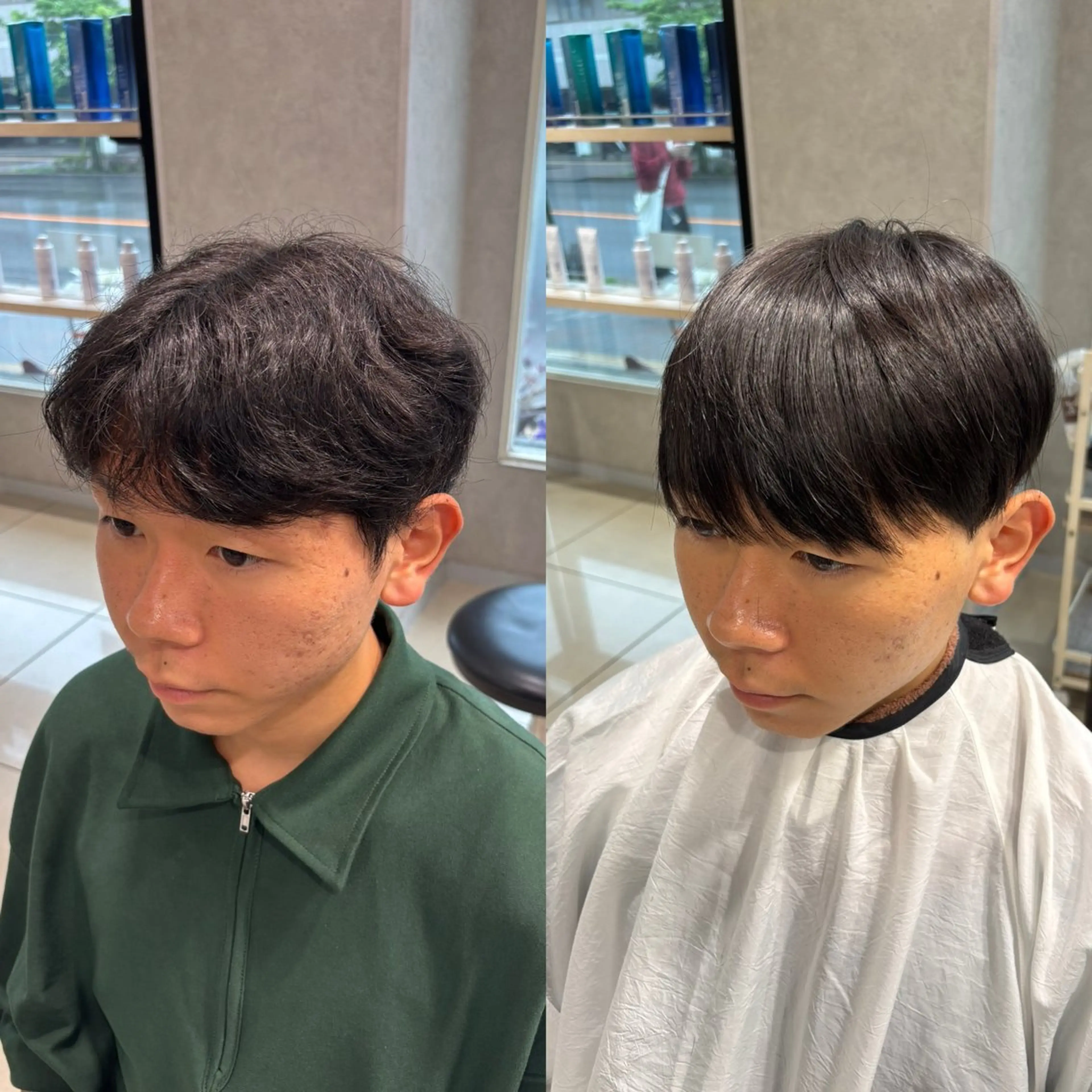 ショート パーマ メンズ カット 縮毛矯正 メンズ支持率エリア No.1/keitaのヘアスタイル