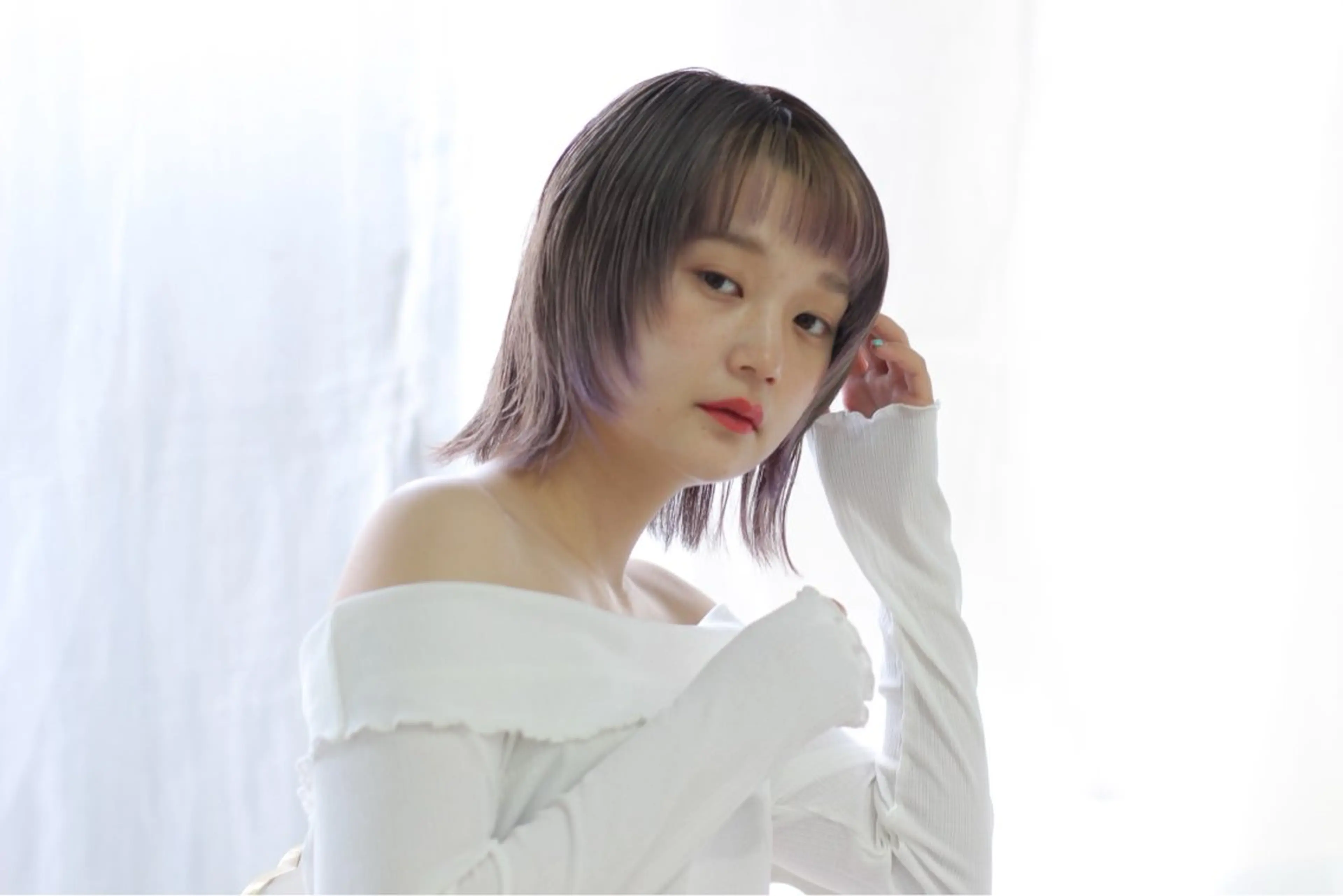 【外国人風🌟透明感カラー】イルミナカラー+オージュアトリートメントの写真