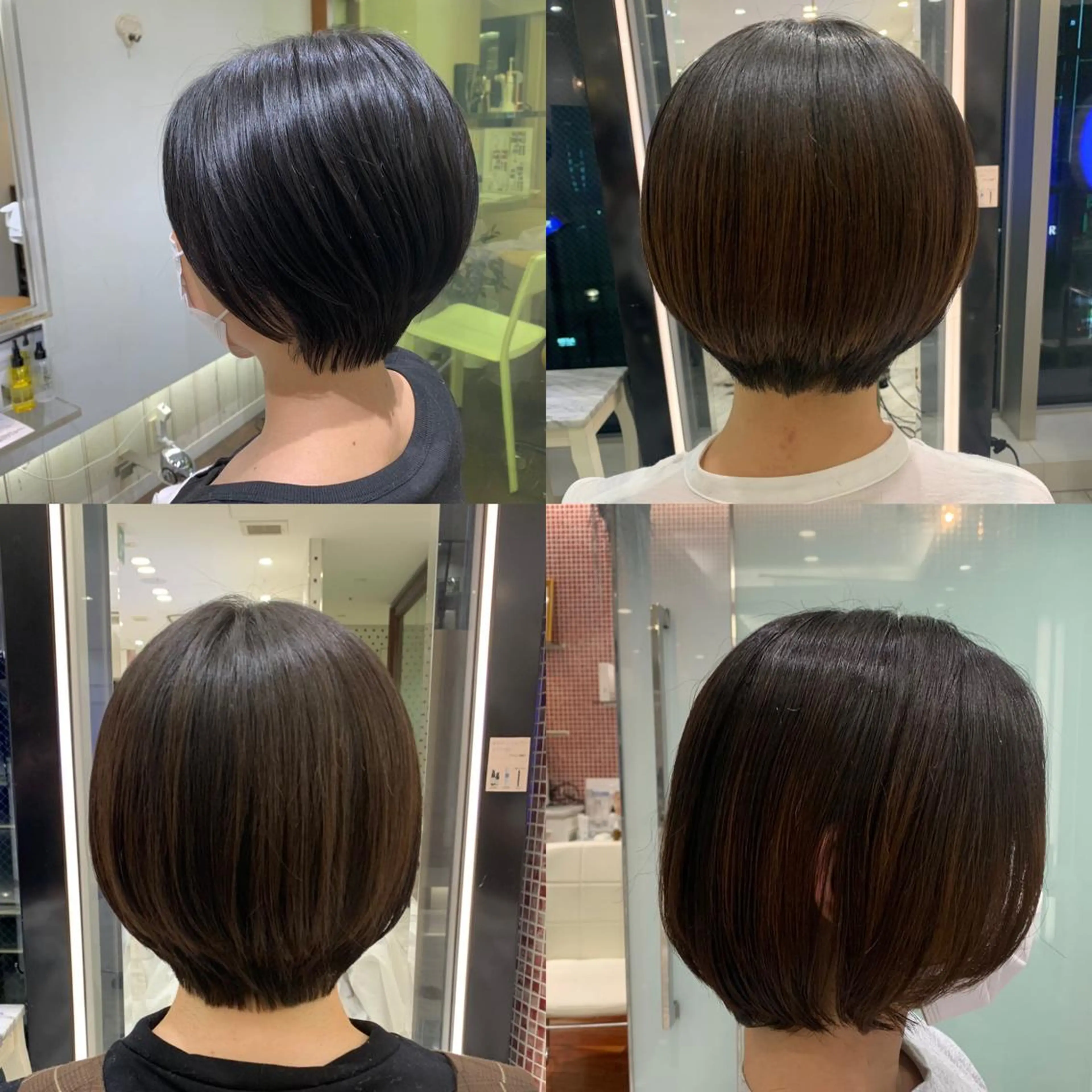 ショート デジタルパーマ🫧 韓国風ヘア🫧サクラのヘアスタイル