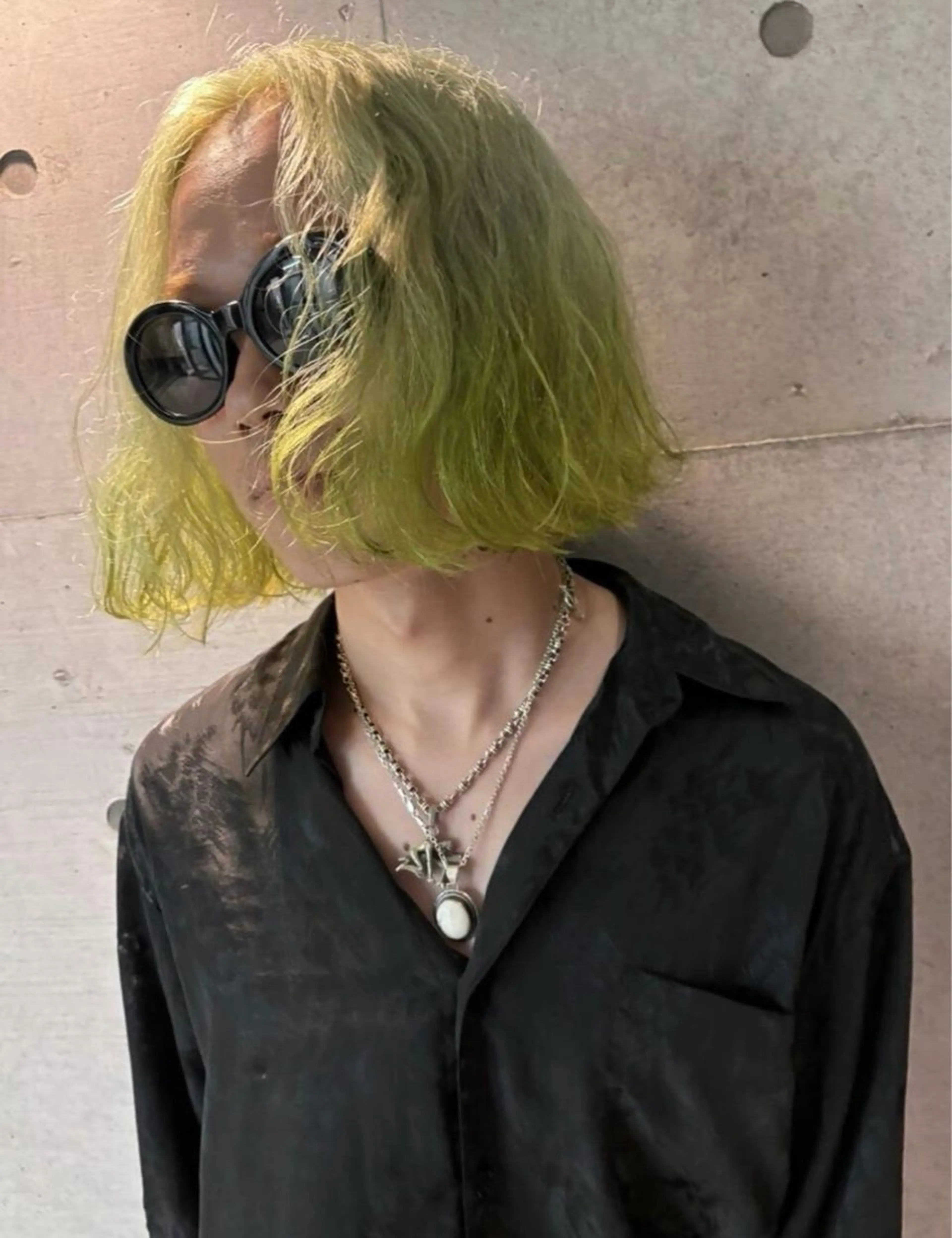 ショート カラー カラー/ダブルカラー インナーカラー/ボブのヘアスタイル