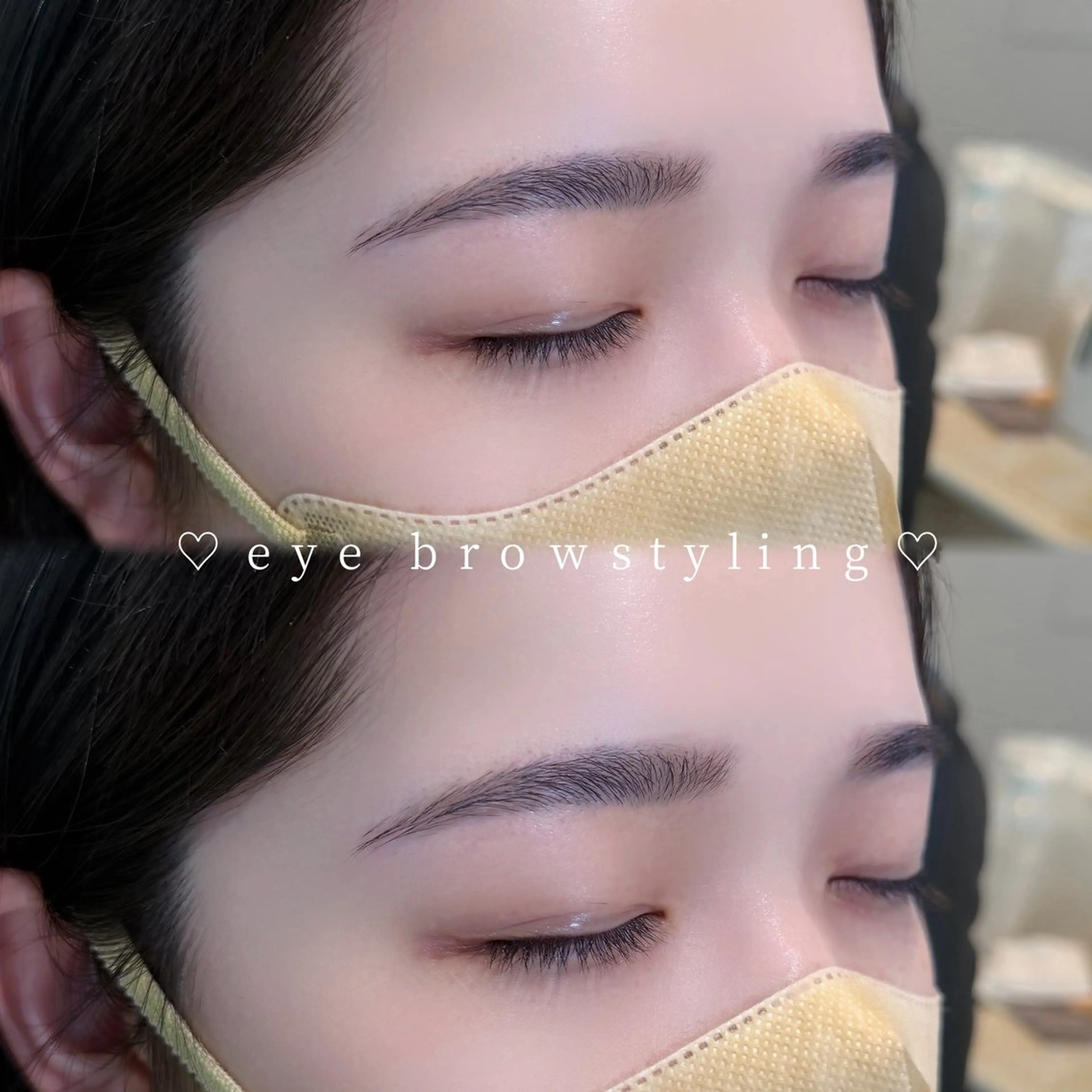 【4月21.22.23日限定無料モデル】美眉スタイリング♡（ワックス脱毛&メイク）の写真