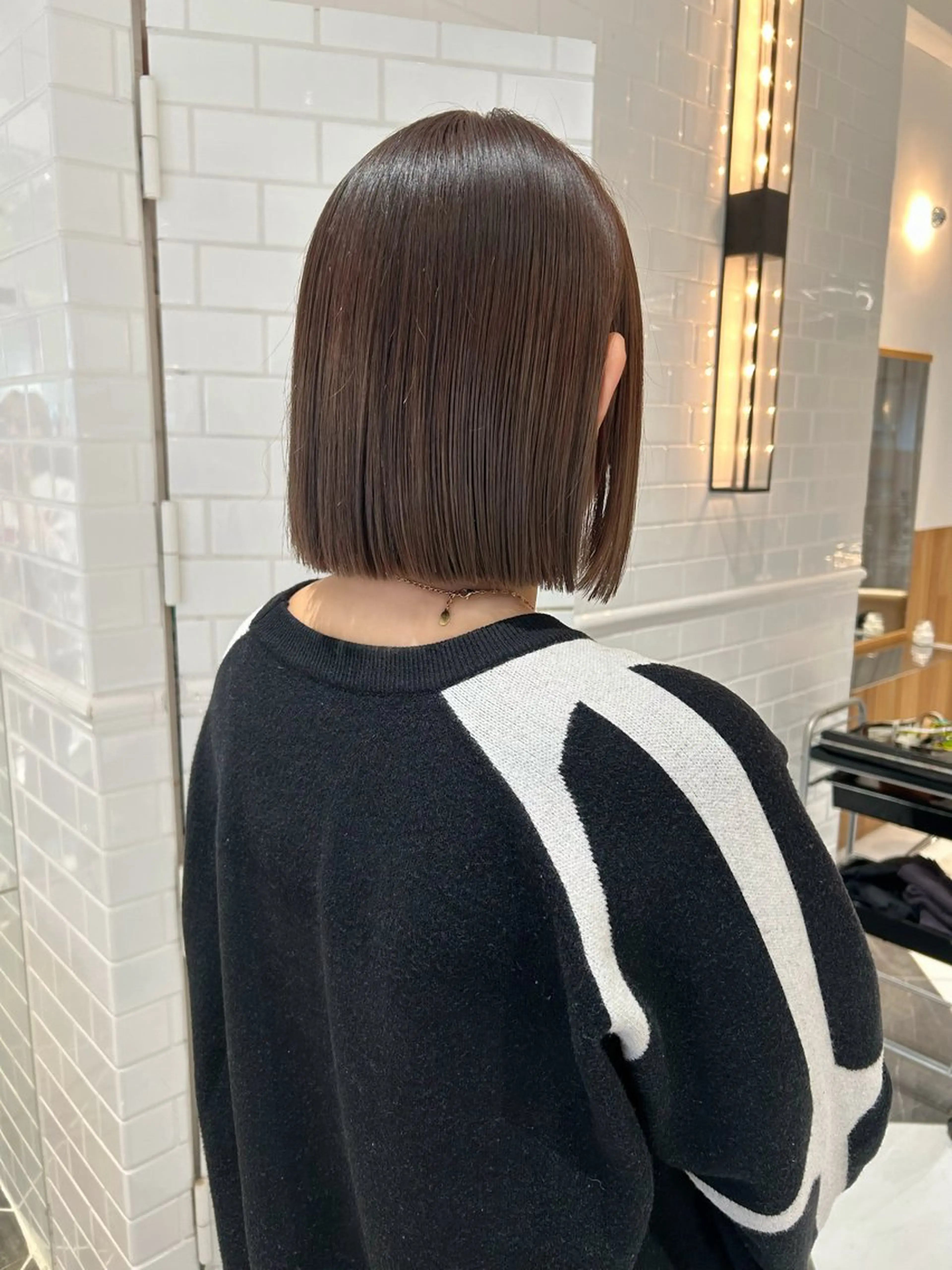 ショート カラー ベージュカラー ブリーチ ブリーチなしカラー ボブ トリートメント Manaka ☺︎のヘアスタイル