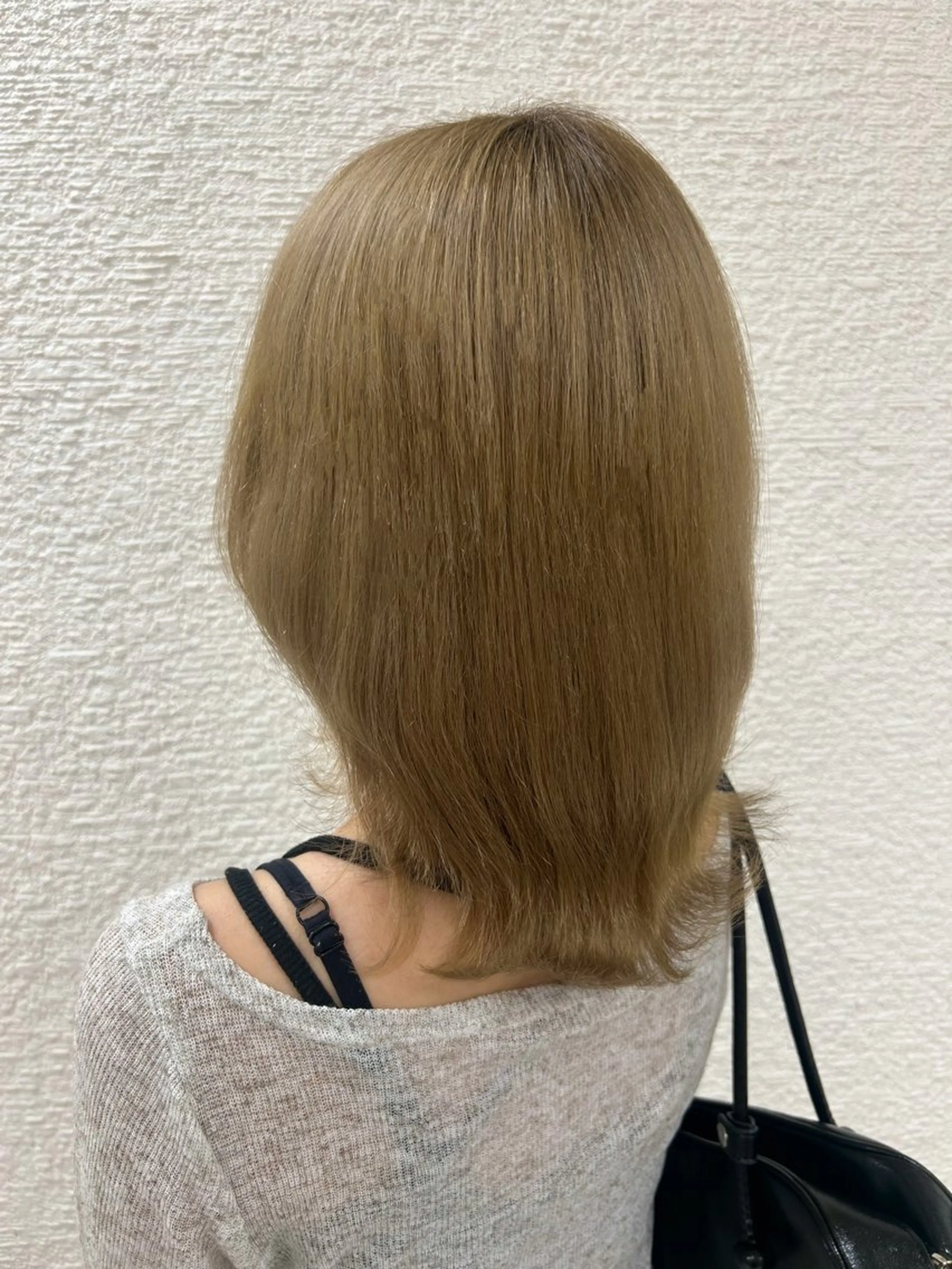 ミディアム トリートメント カット トリートメント ツヤ感／似合わせ カラー🌿yuiのヘアスタイル