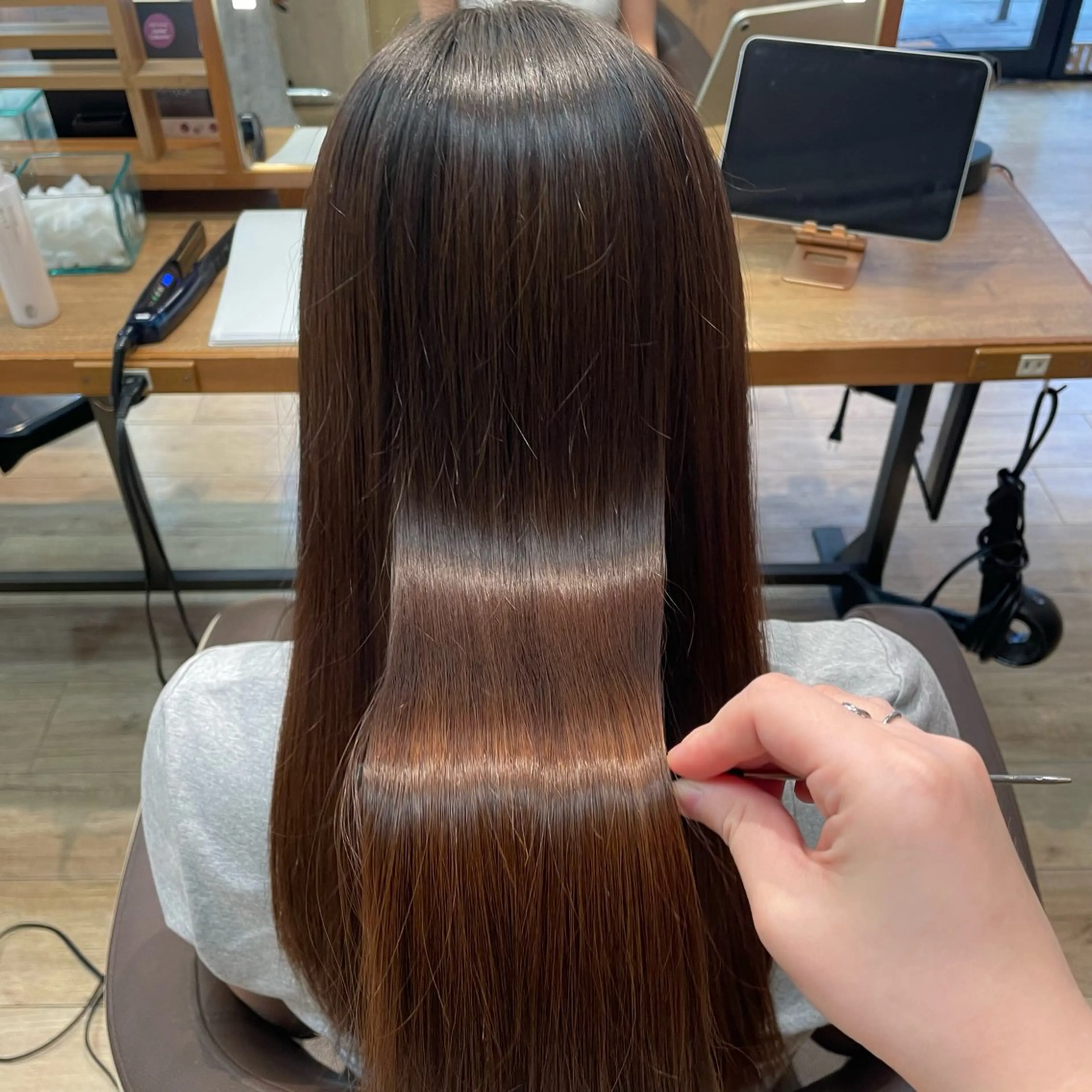 パーマ 縮毛矯正 このみ/髪質改善 /ヘアアレンジ🫧のヘアスタイル