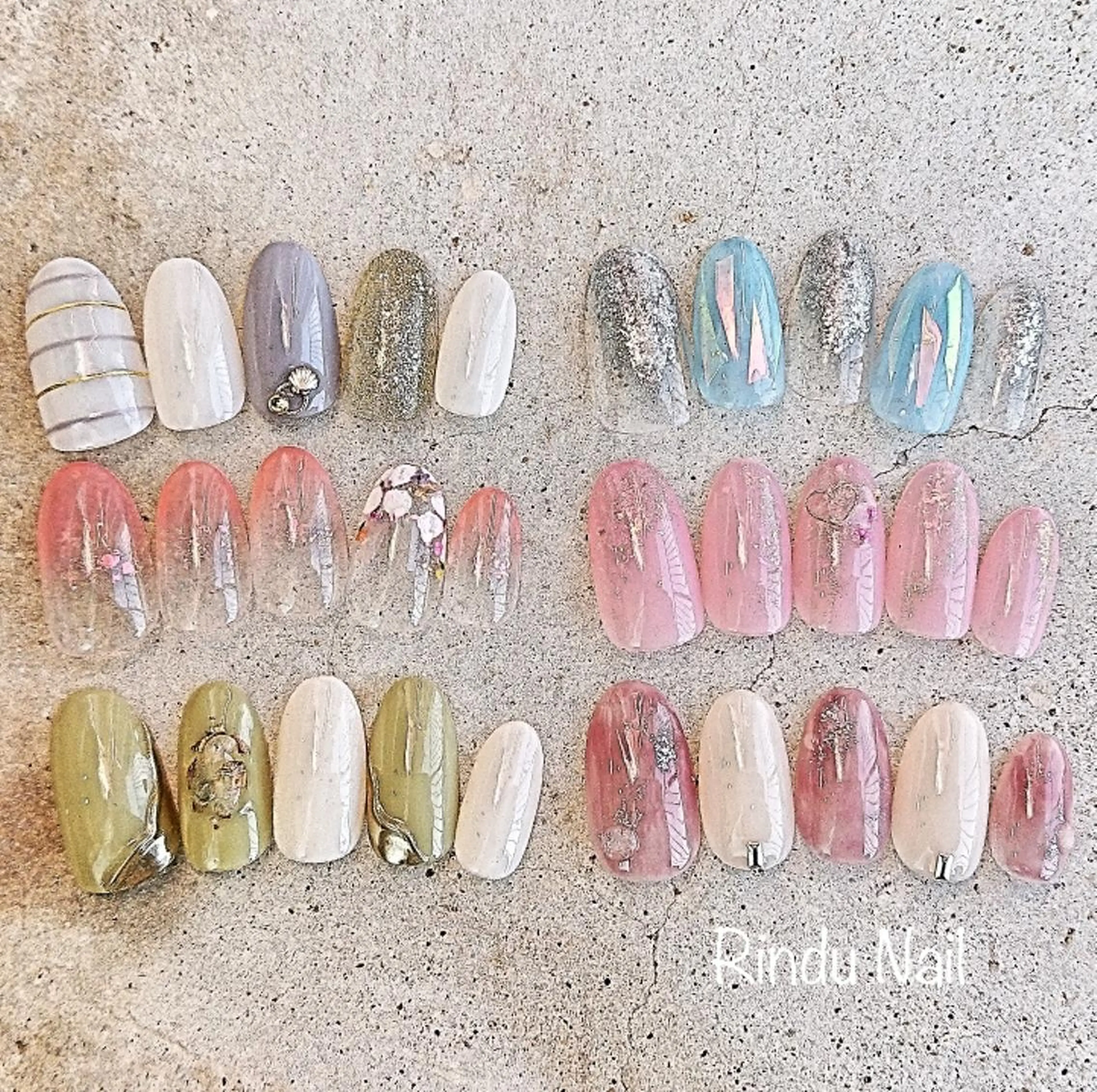 ネイル Rindu Nail 名駅miniのネイルデザイン