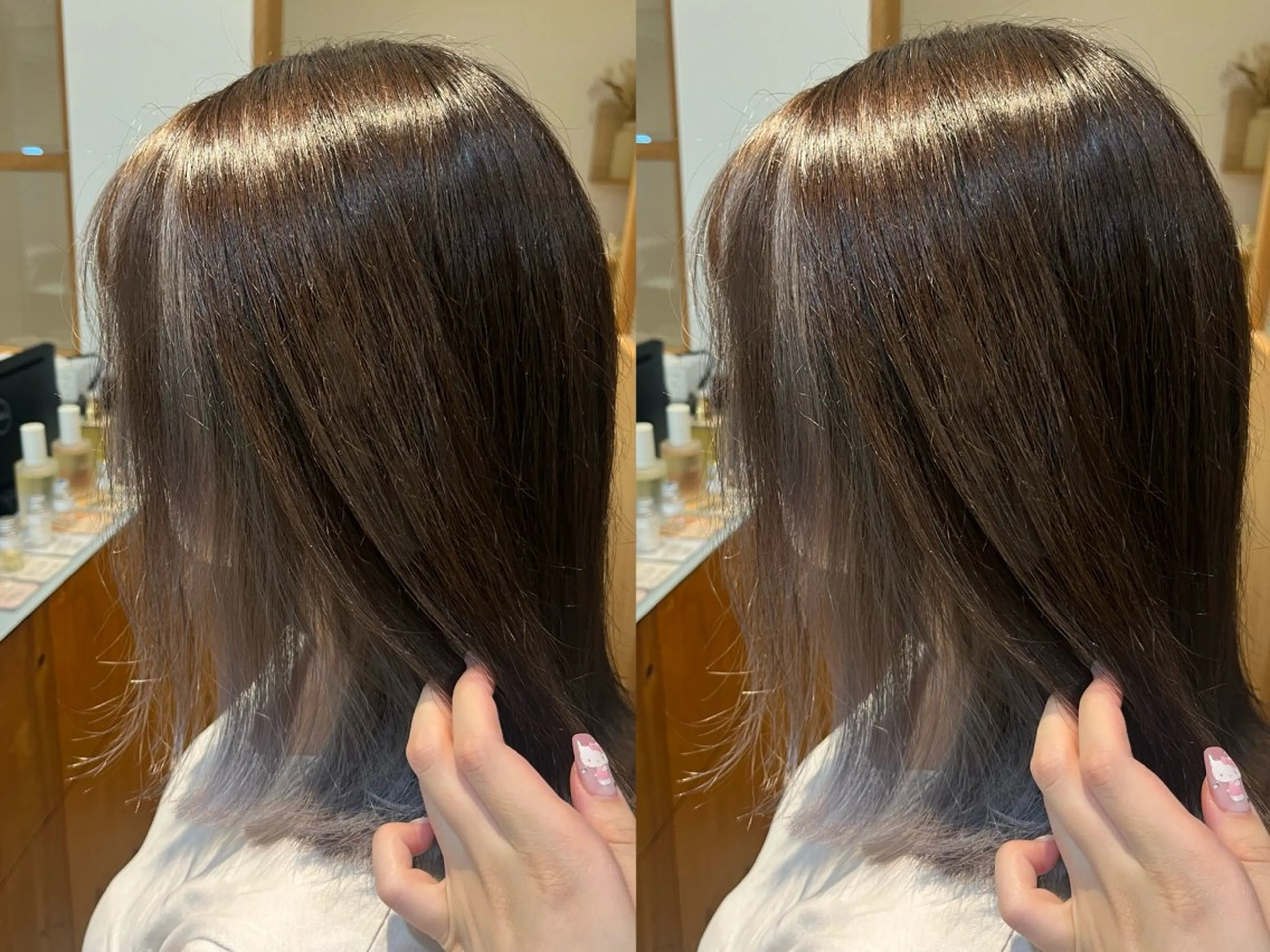 カラー 安達 葵のヘアスタイル