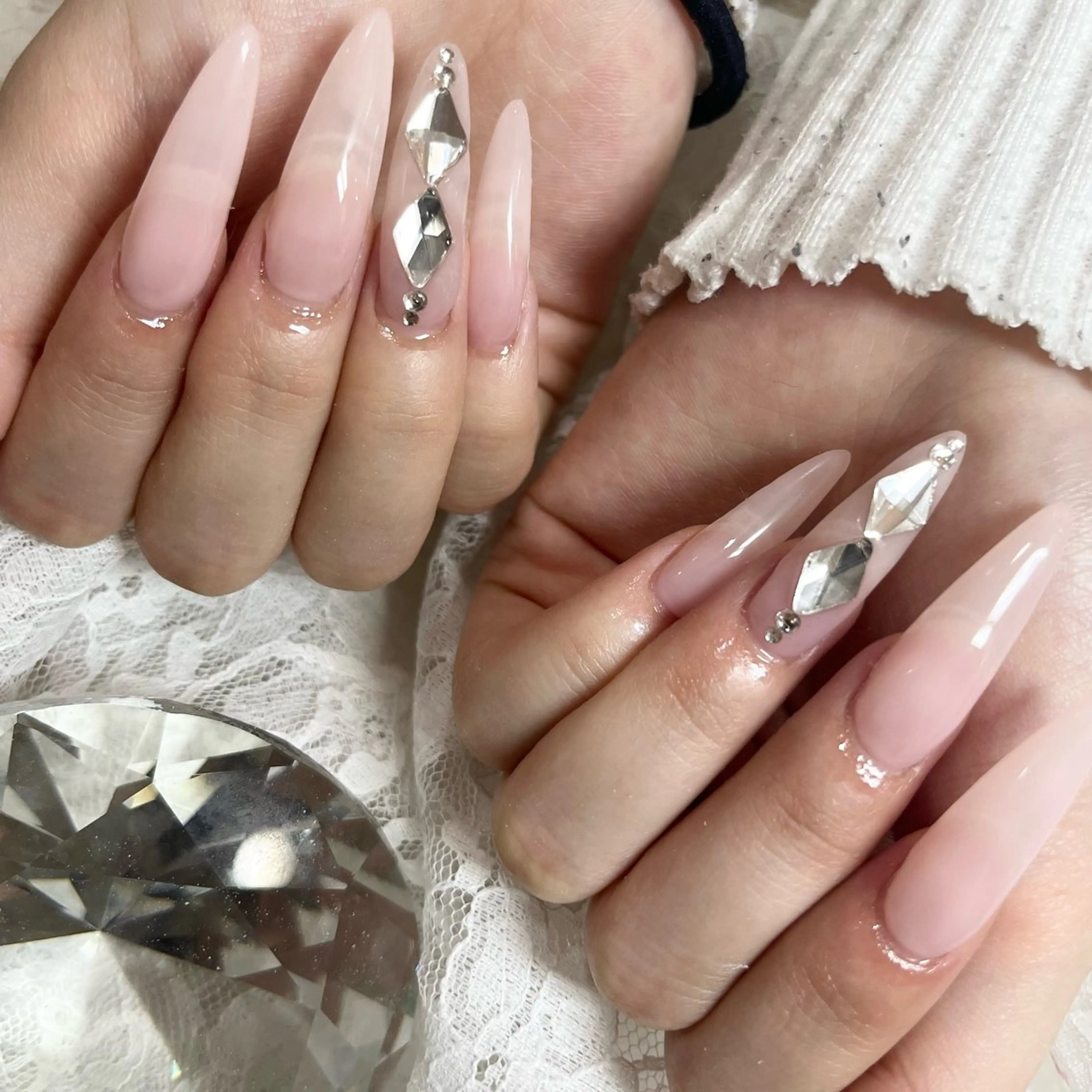 ネイル ピンク ハンドネイル Nail Salon Elpisのネイルデザイン