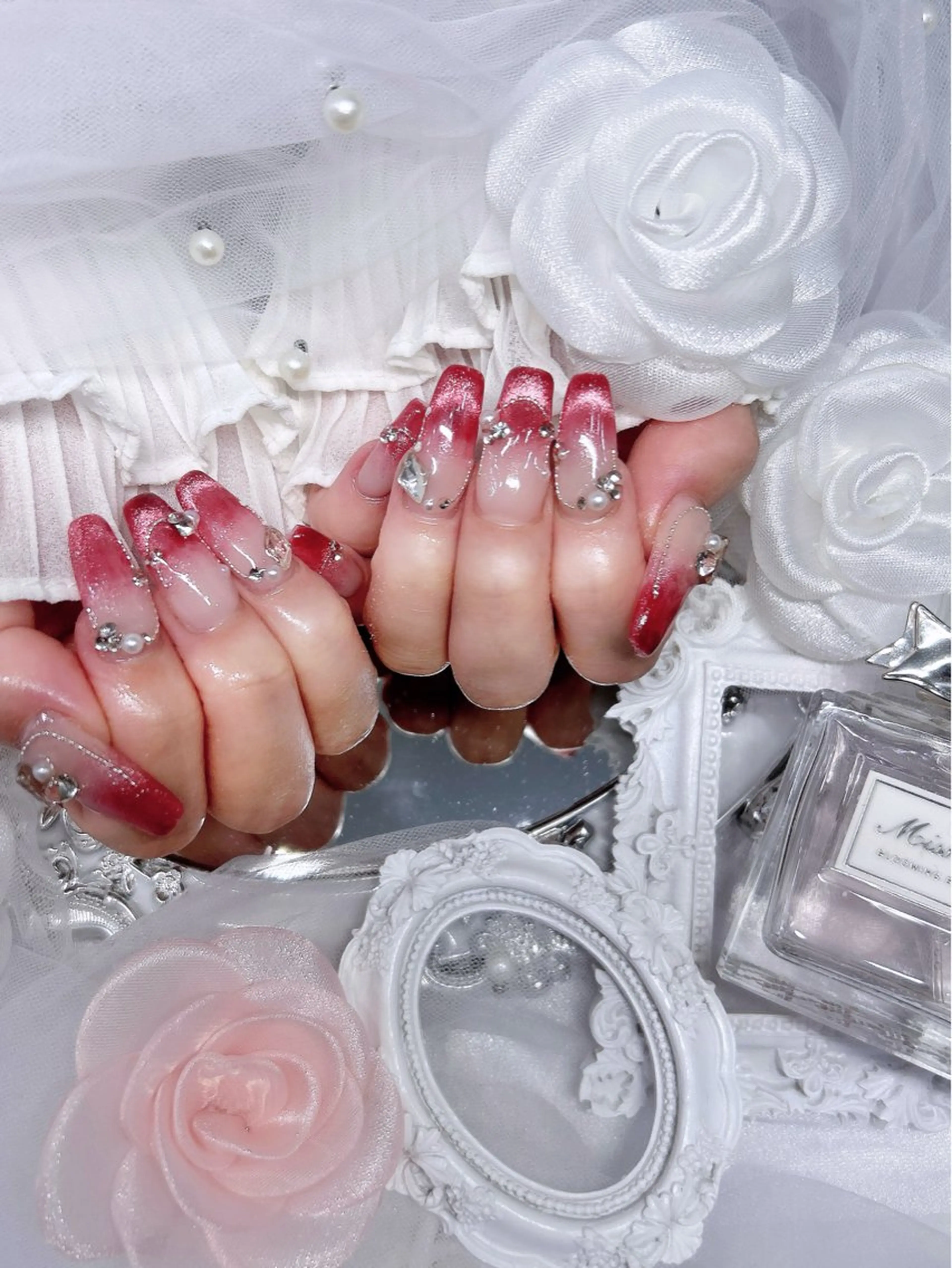ネイル ハンドネイル ️🫧みつき/ 渋谷/痛ネイル️🫧のネイルデザイン