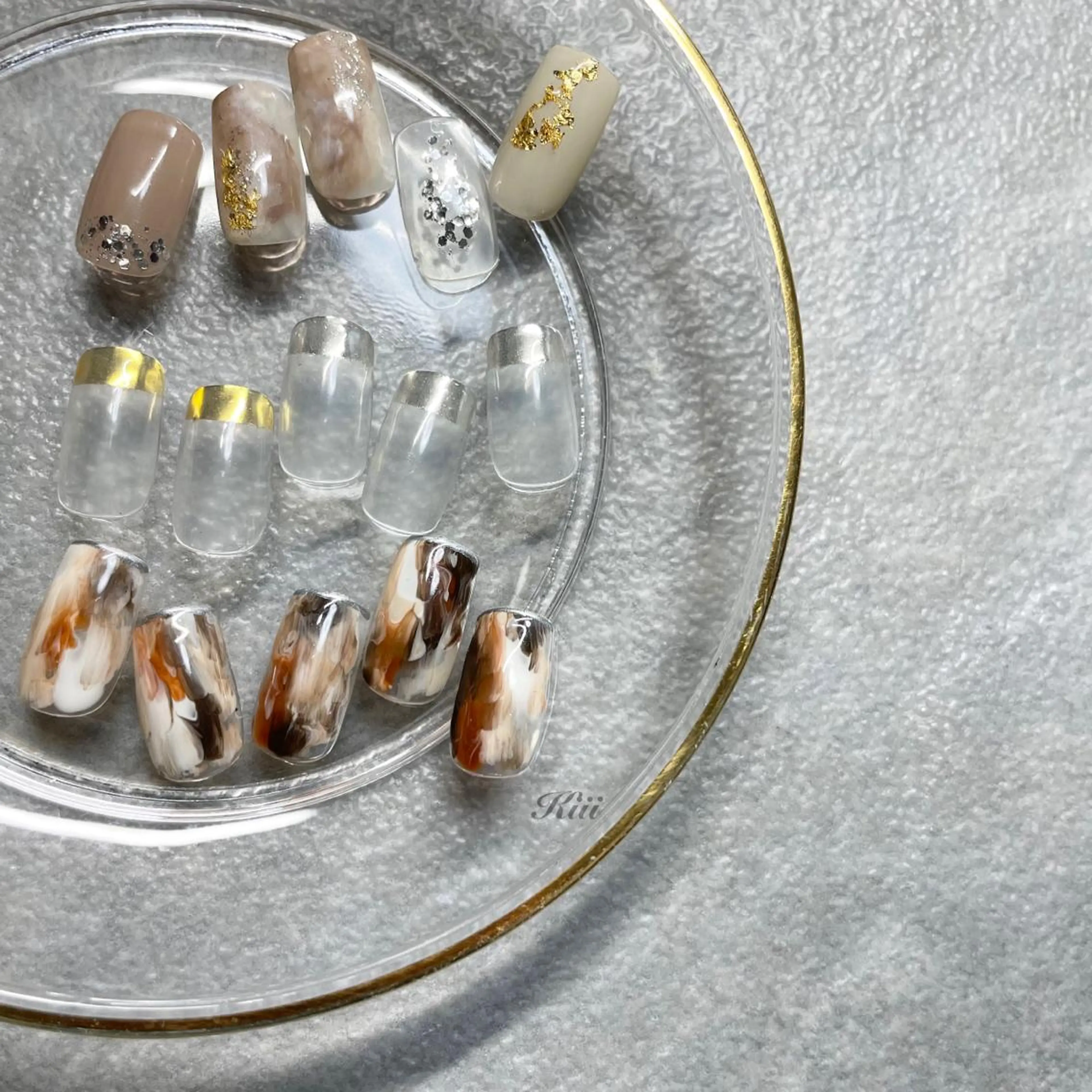 ネイル ハンドネイル フットネイル kiii.__ ✴︎*のネイルデザイン