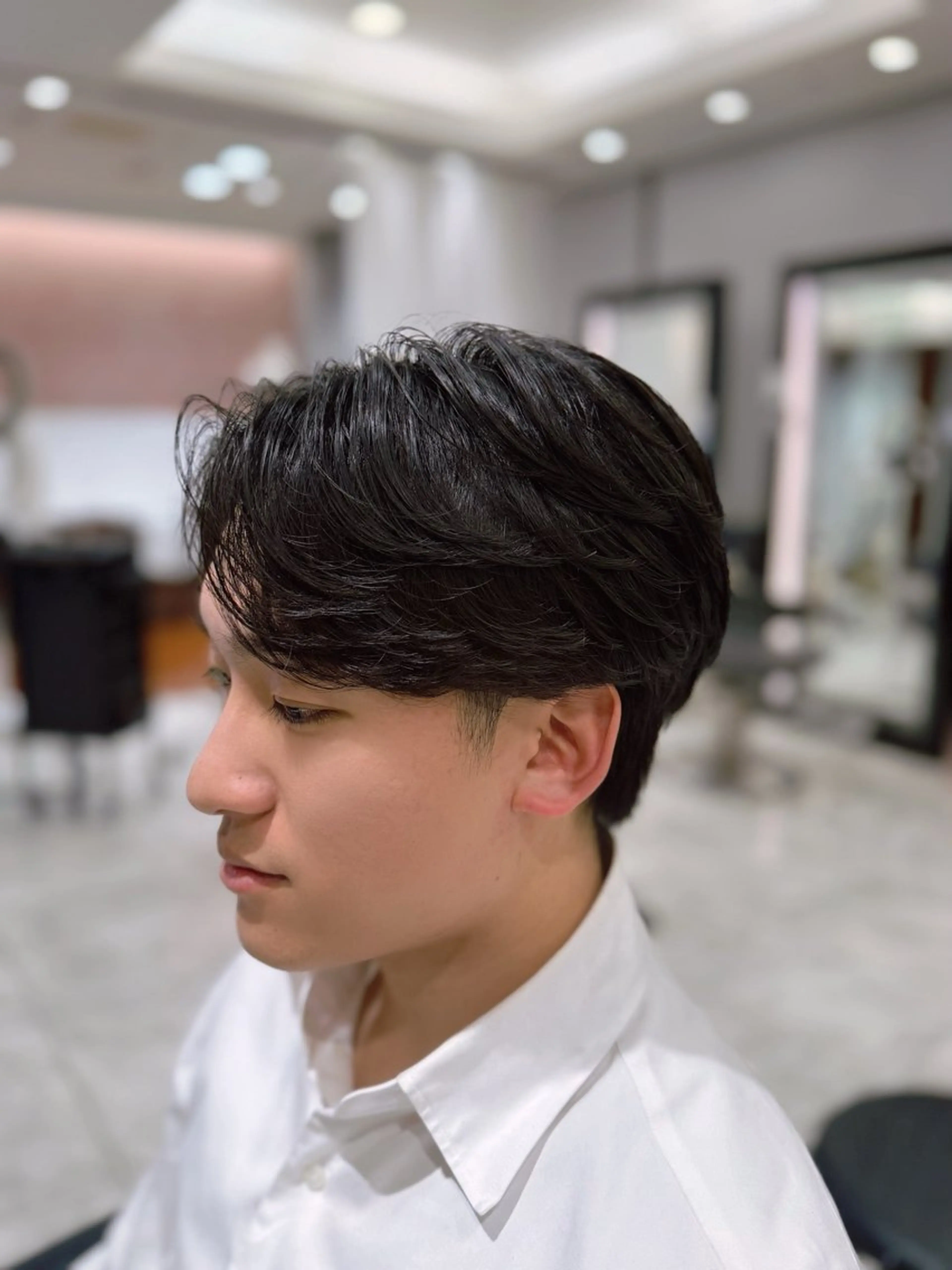 ショート パーマ メンズ カット パーマ ボブ・ショート 🌻Yurinaのヘアスタイル