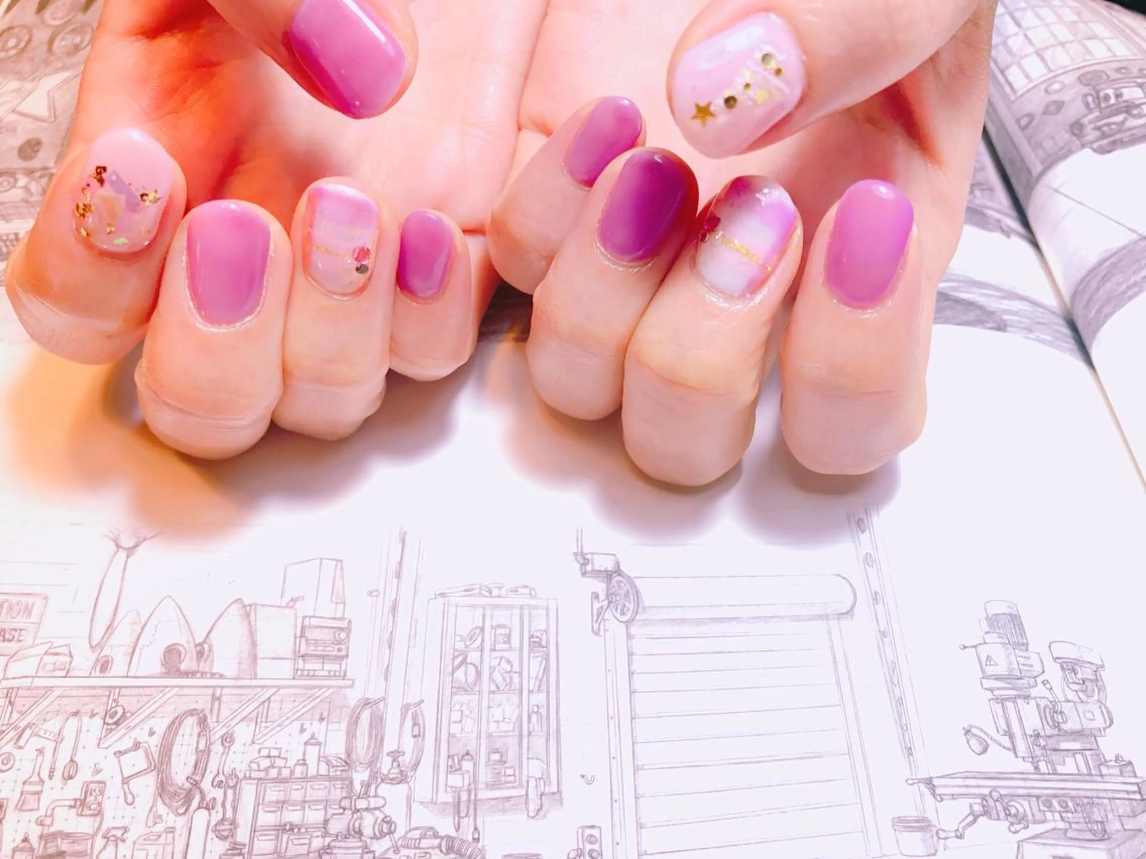 ネイル 冬ネイル クリスマス owlnail /持込みデザイン専門のネイルデザイン