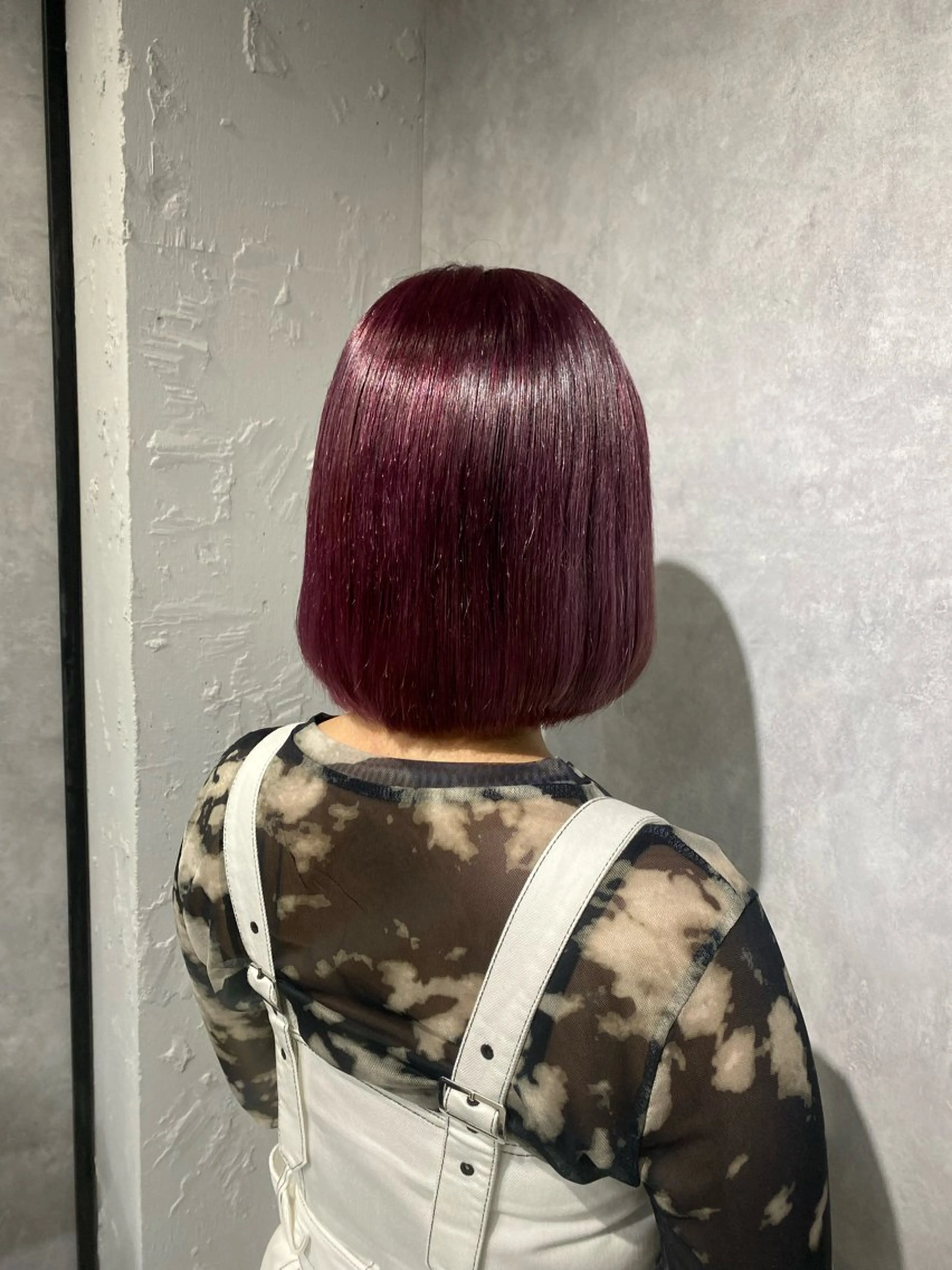 ミディアム ボブ 外ハネヘア フィーネ 池袋所属・sayaka 池袋店/カットモデルのヘアスタイル