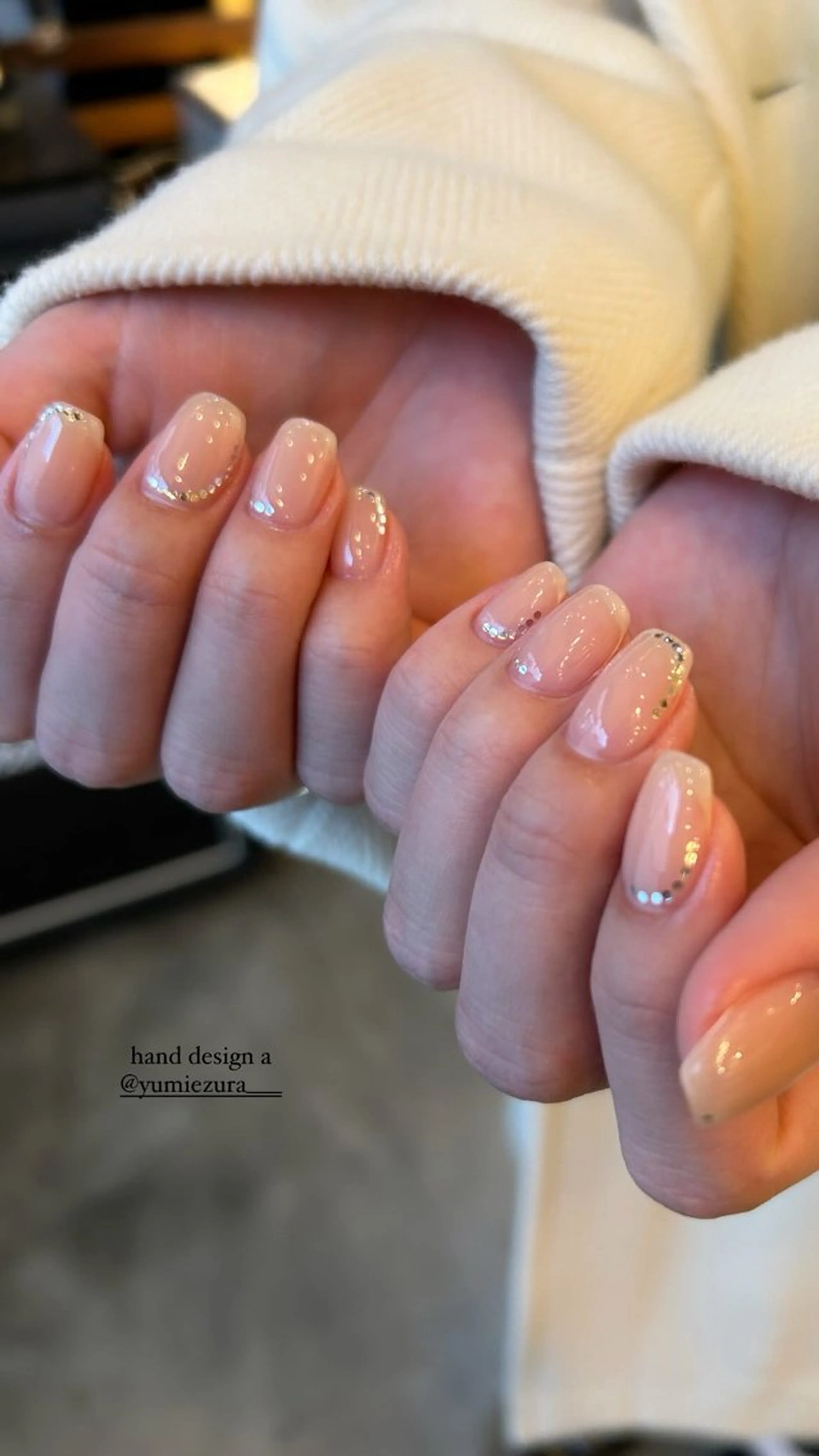 ネイル Yumi シンプルネイルのネイルデザイン