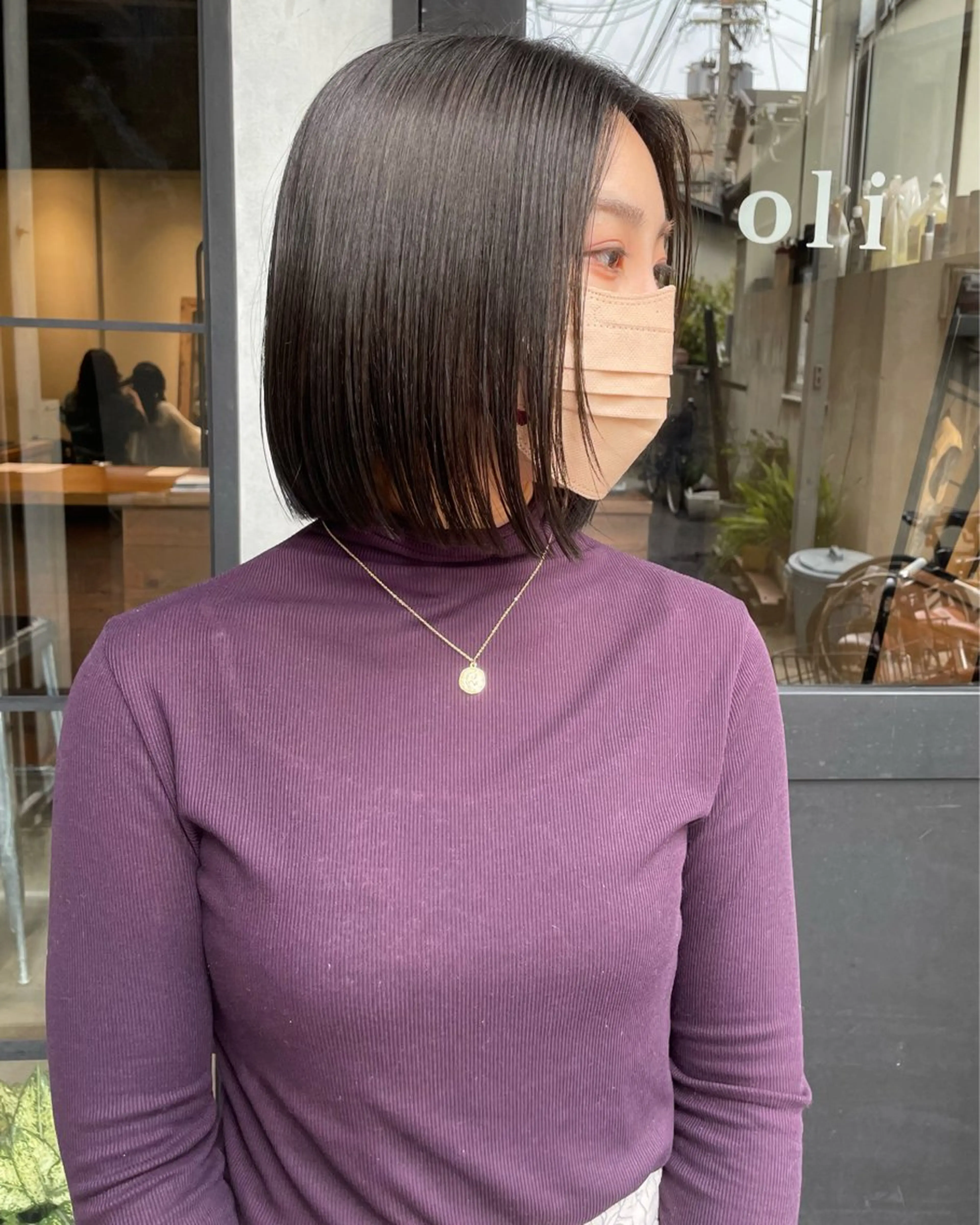 ショート カット ヘアカラー トリートメント ボブ／パーマ指名 No. 1🍃れんとのヘアスタイル