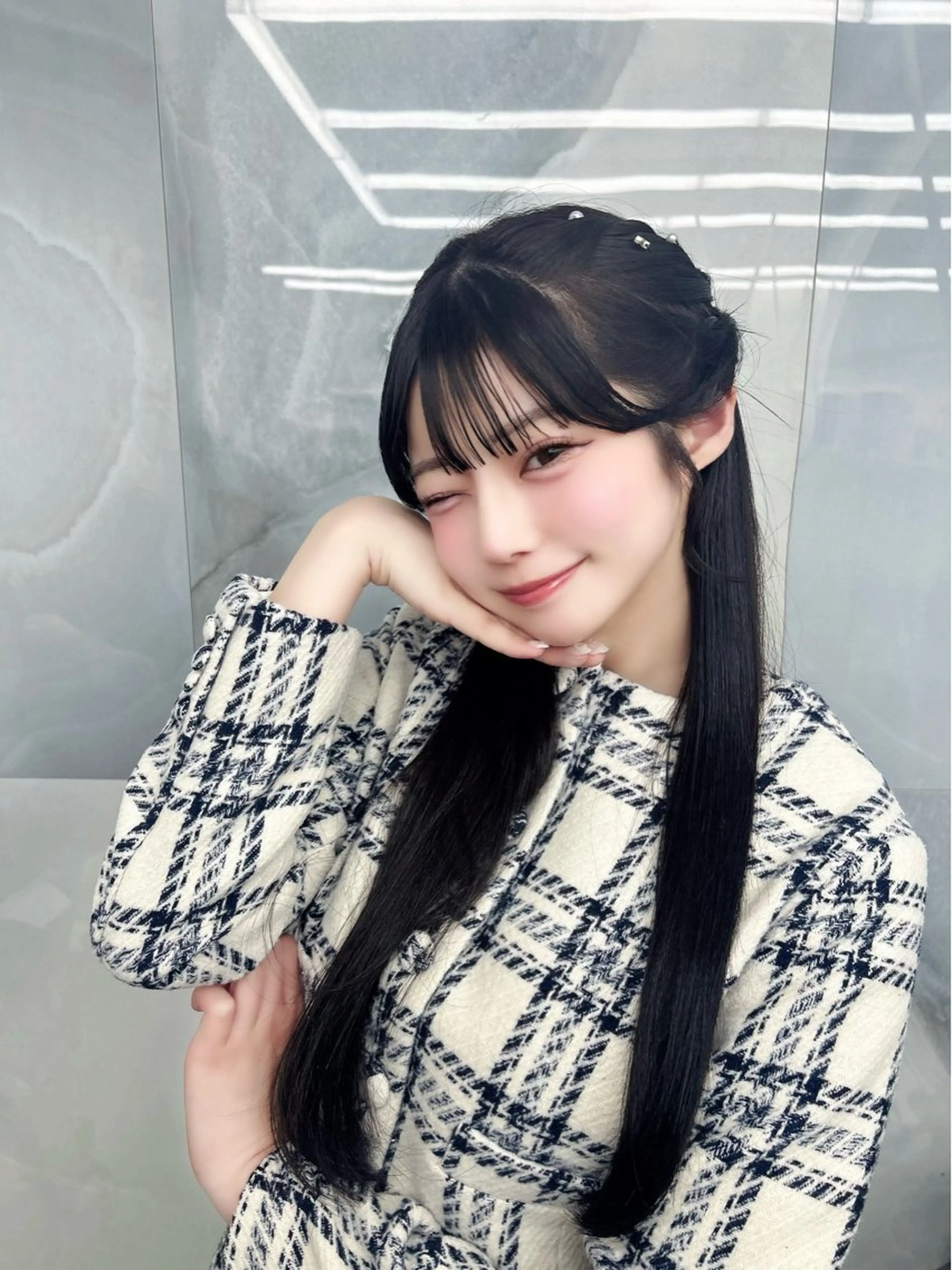 前髪縮毛&前髪カット+ウルトワトリートメントの写真