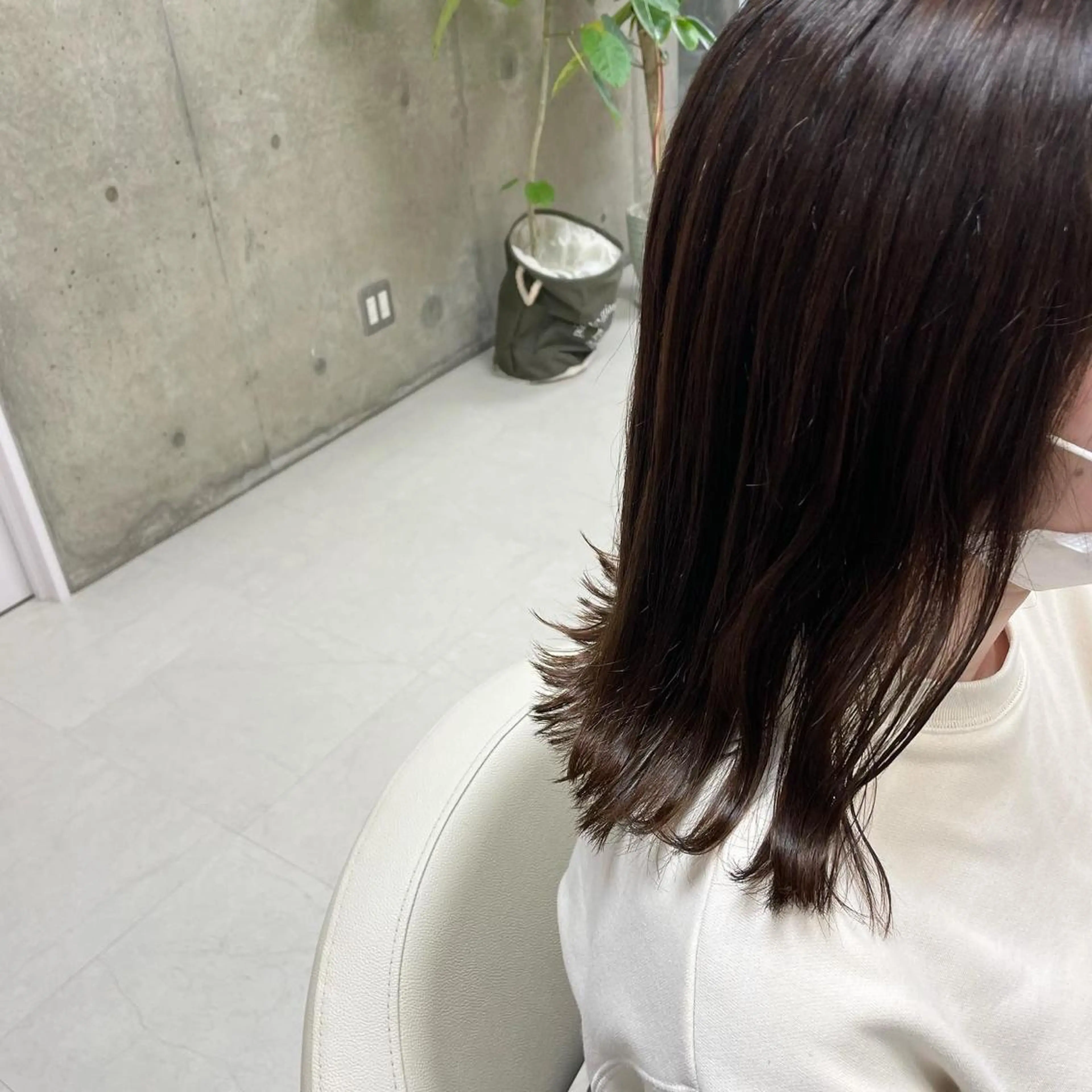 ミディアム カラー カット ヘアカラー トリートメント Lemupu所属・坂本 沙也加のヘアスタイル