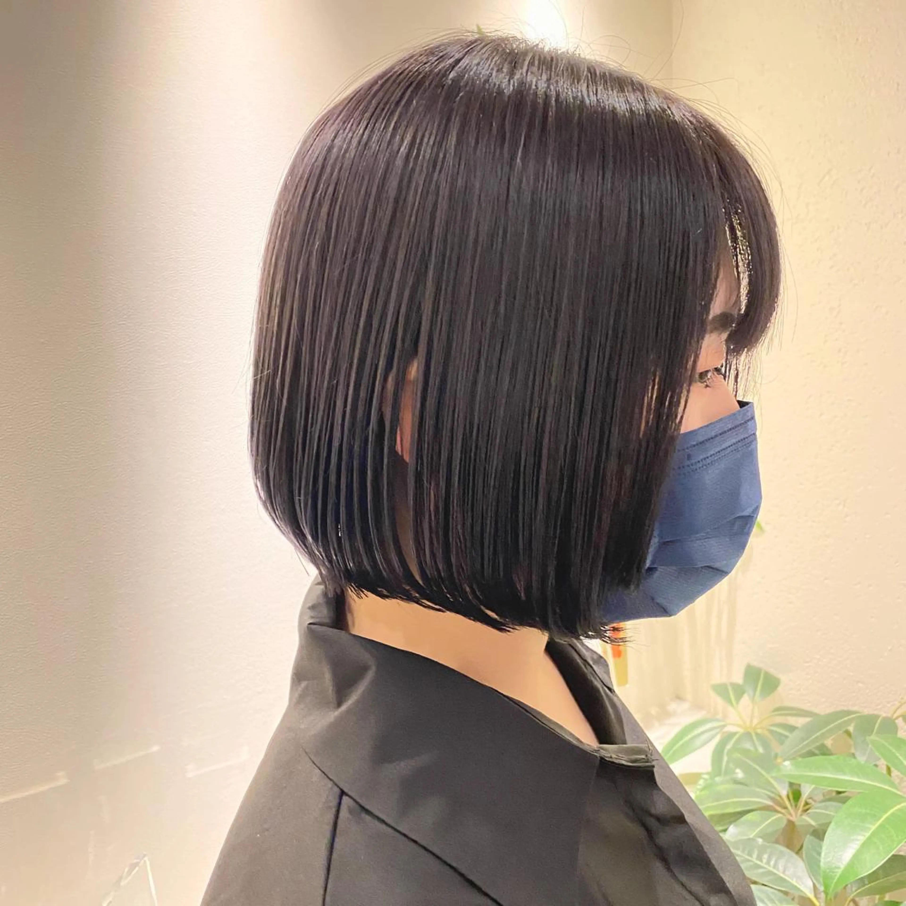 ショート アッシュ ボブ 髪質改善 レイヤーカット ショートヘア カット ショート〜ミディアム 喜多司のヘアスタイル