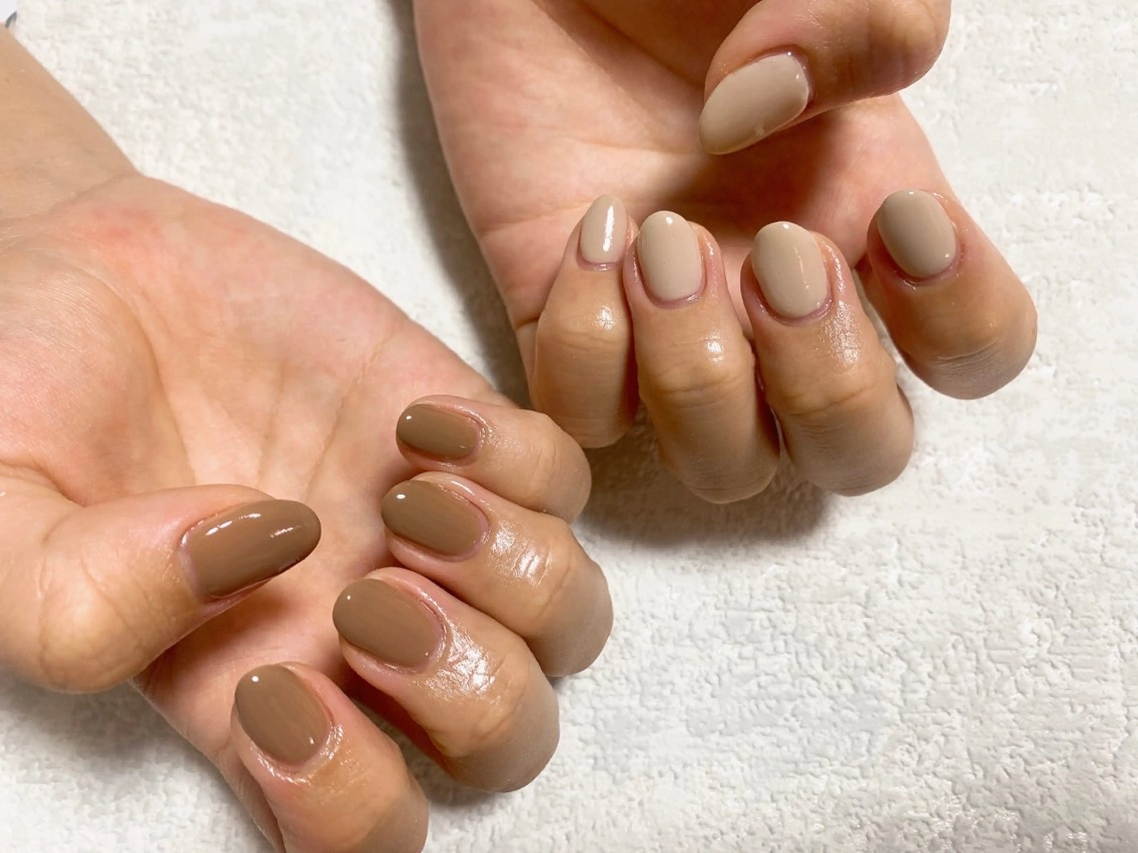 ネイル ジェルネイル 韓国ネイル メンズネイル ワンカラーネイル パラジェル kiki nail たまプラーザのネイルデザイン